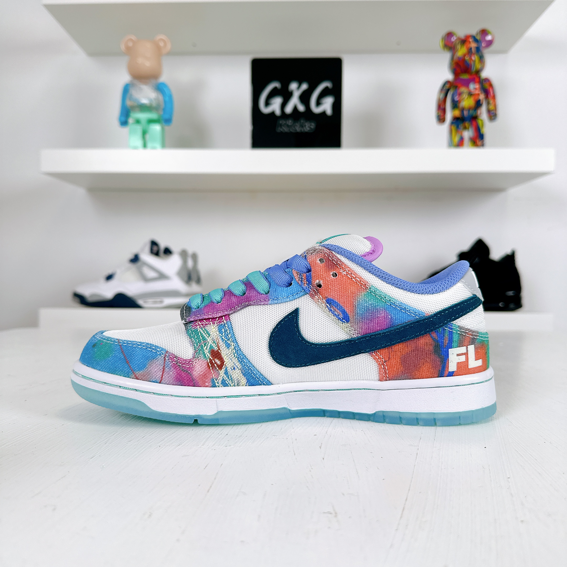 Nike x Futura Laboratories SB Dunk Low 'Bleached Aqua' HF6061-400