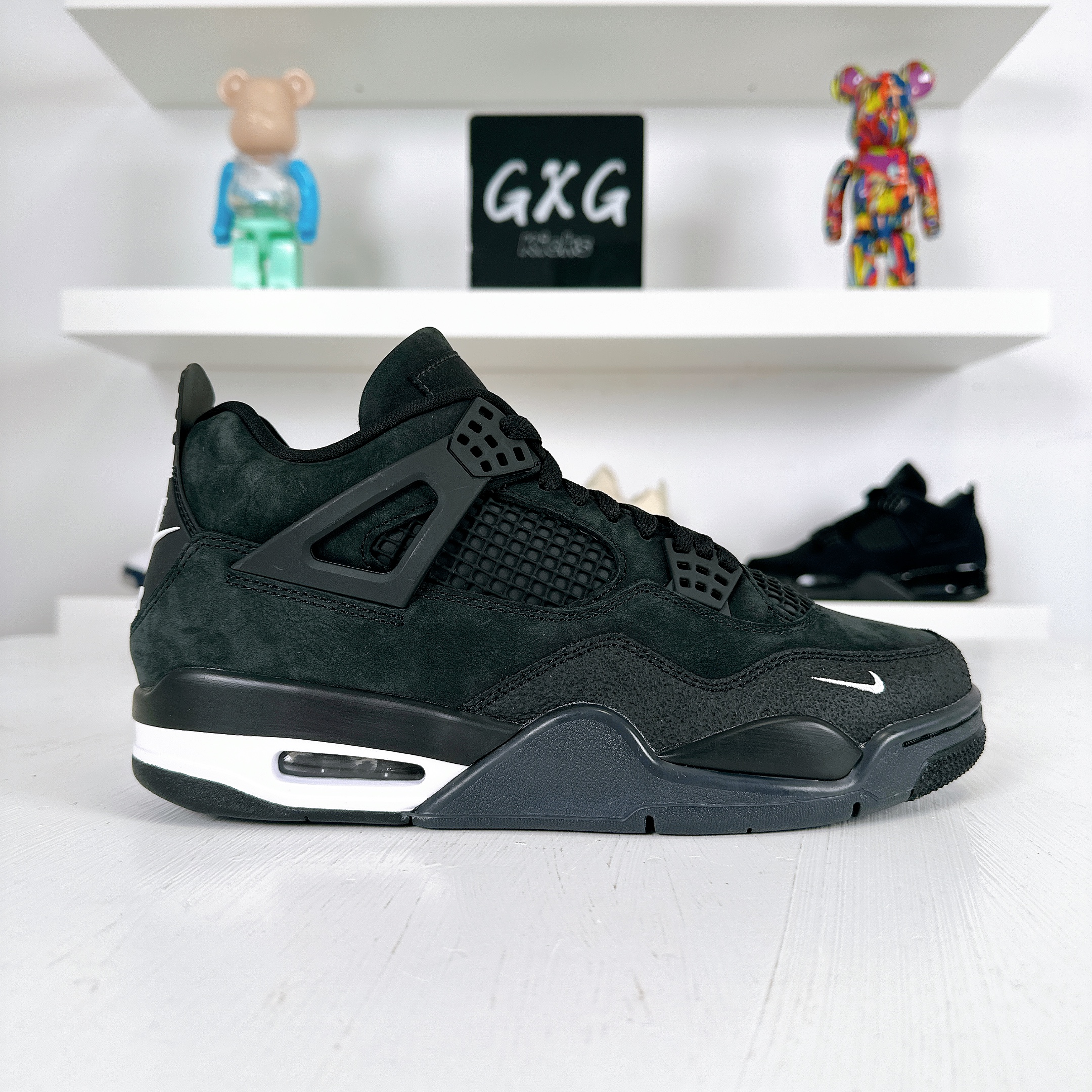 Nigel Sylvester x Air Joordan 4 Firewood Black HF4340-001