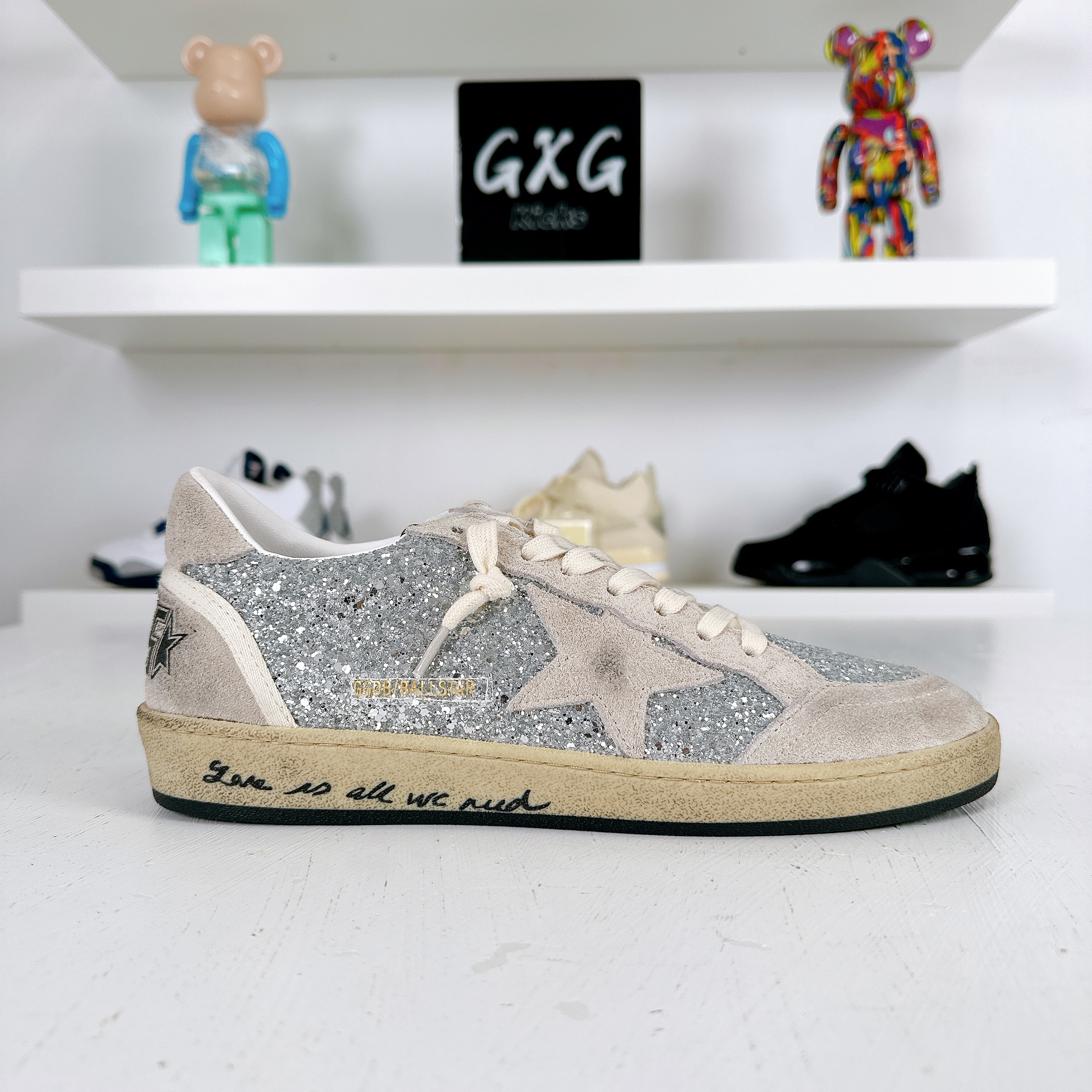 Golden Goose Glitter Ball Star Sneakers