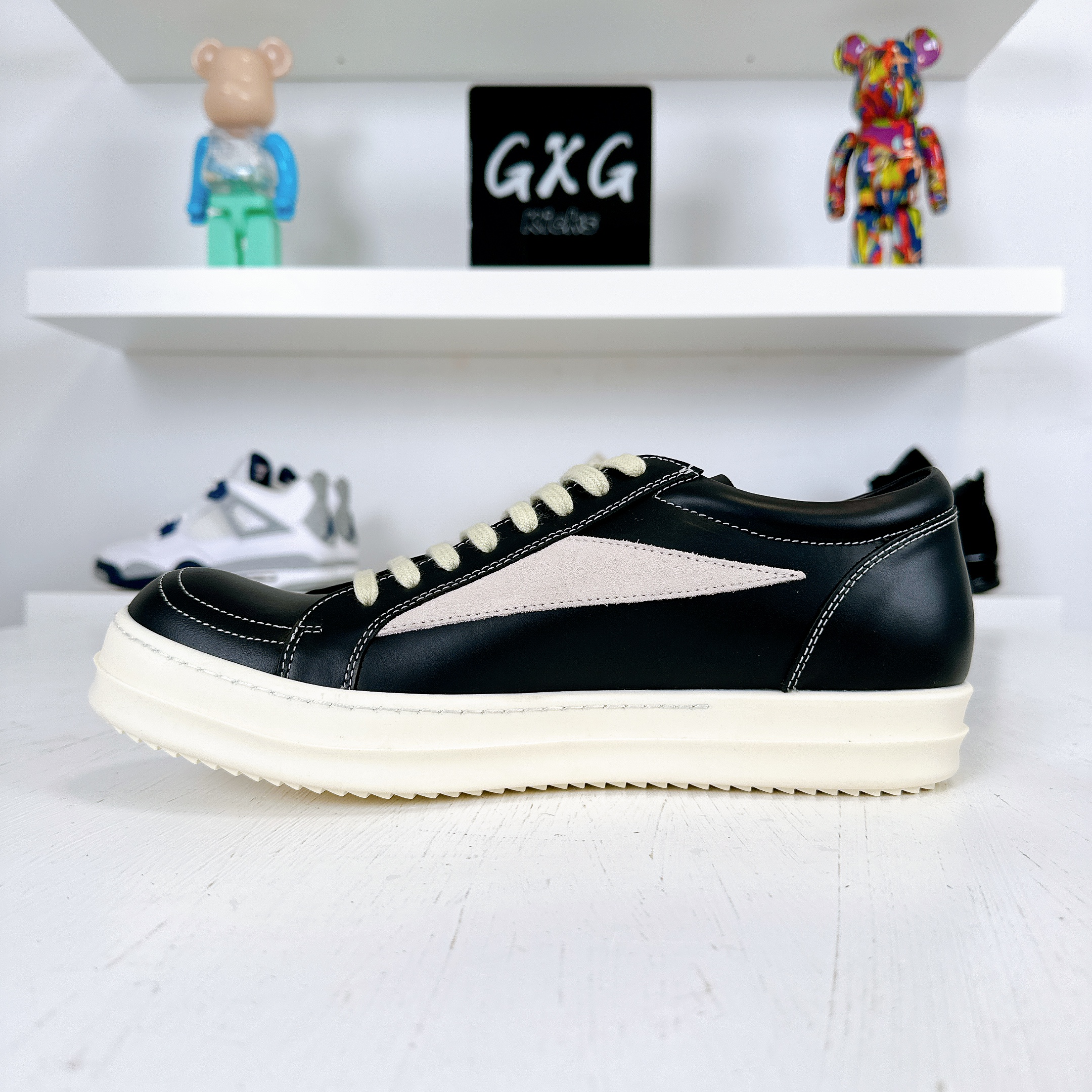 Rick Owens Porterville Vintage Low 'Black Milk'