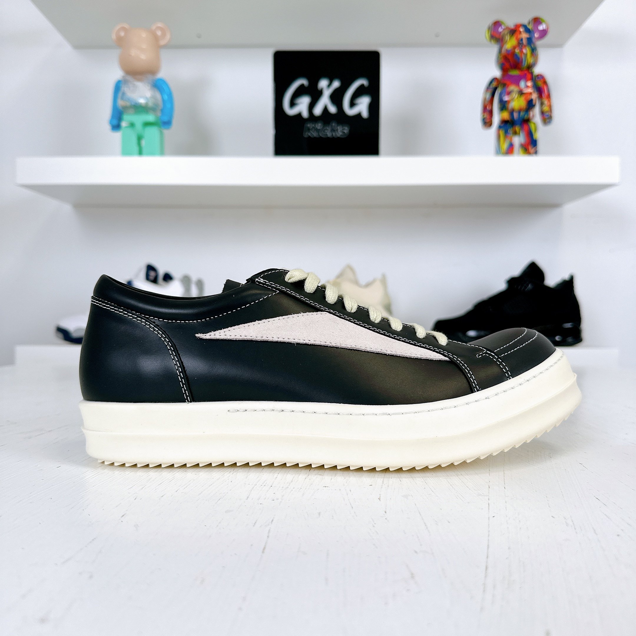 Rick Owens Porterville Vintage Low 'Black Milk'