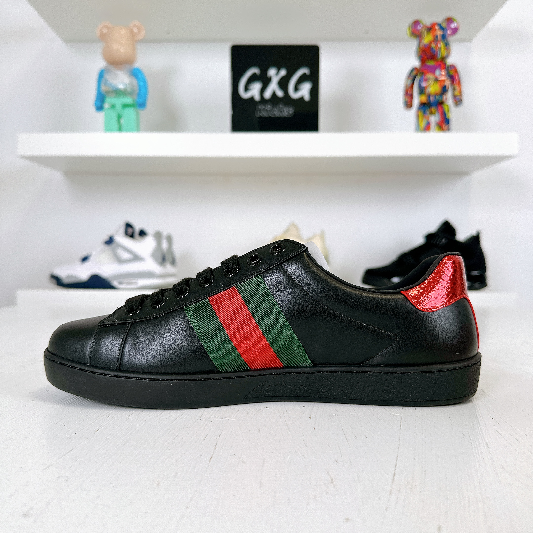 Gucci Ace Leather 'Black'
