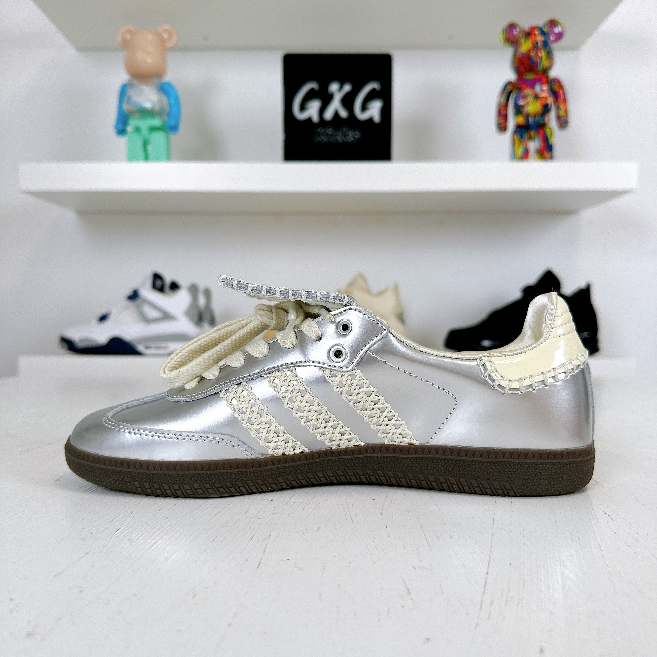 adidas x Wales Bonner Samba 'Silver Metallic Gum' IG8181