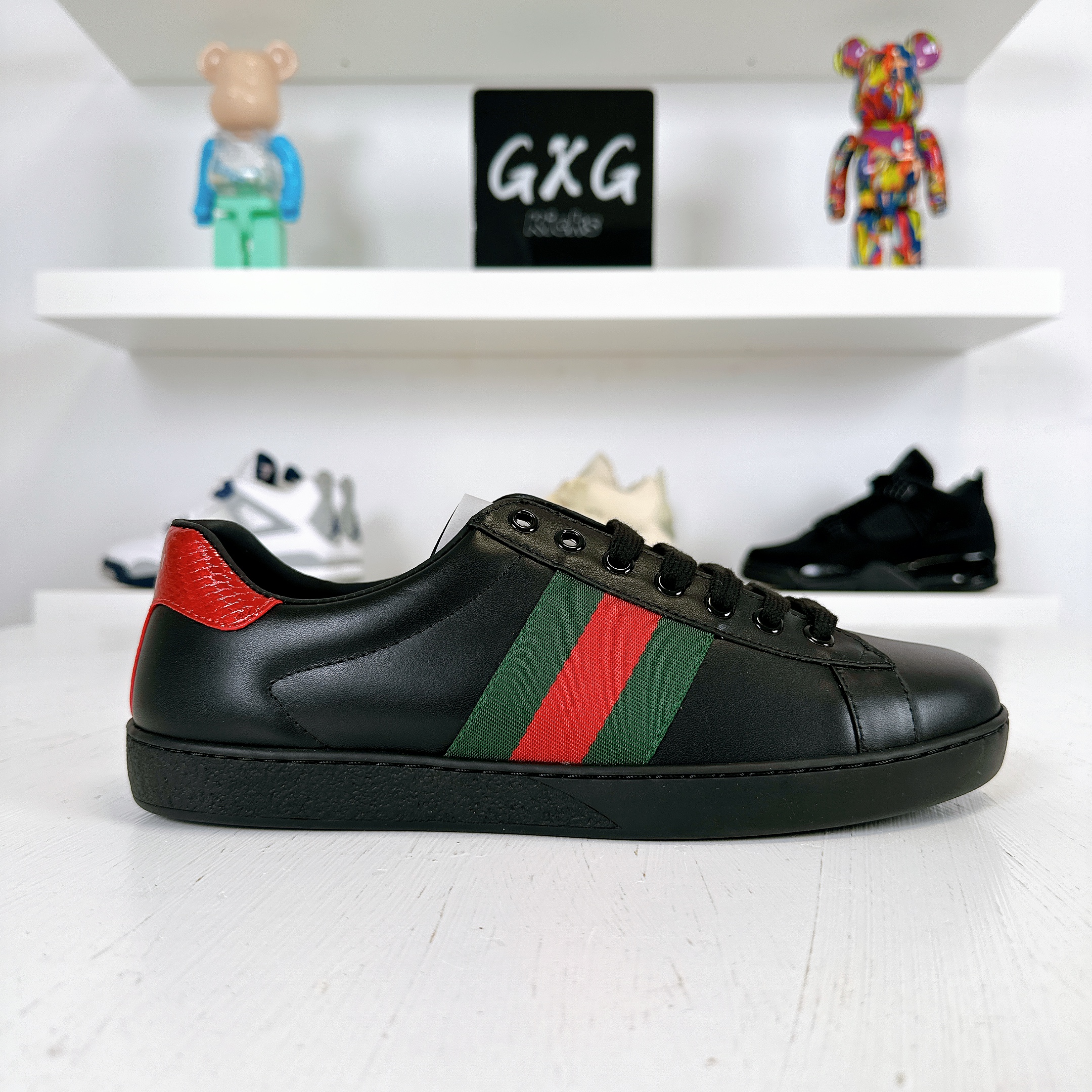Gucci Ace Leather 'Black'