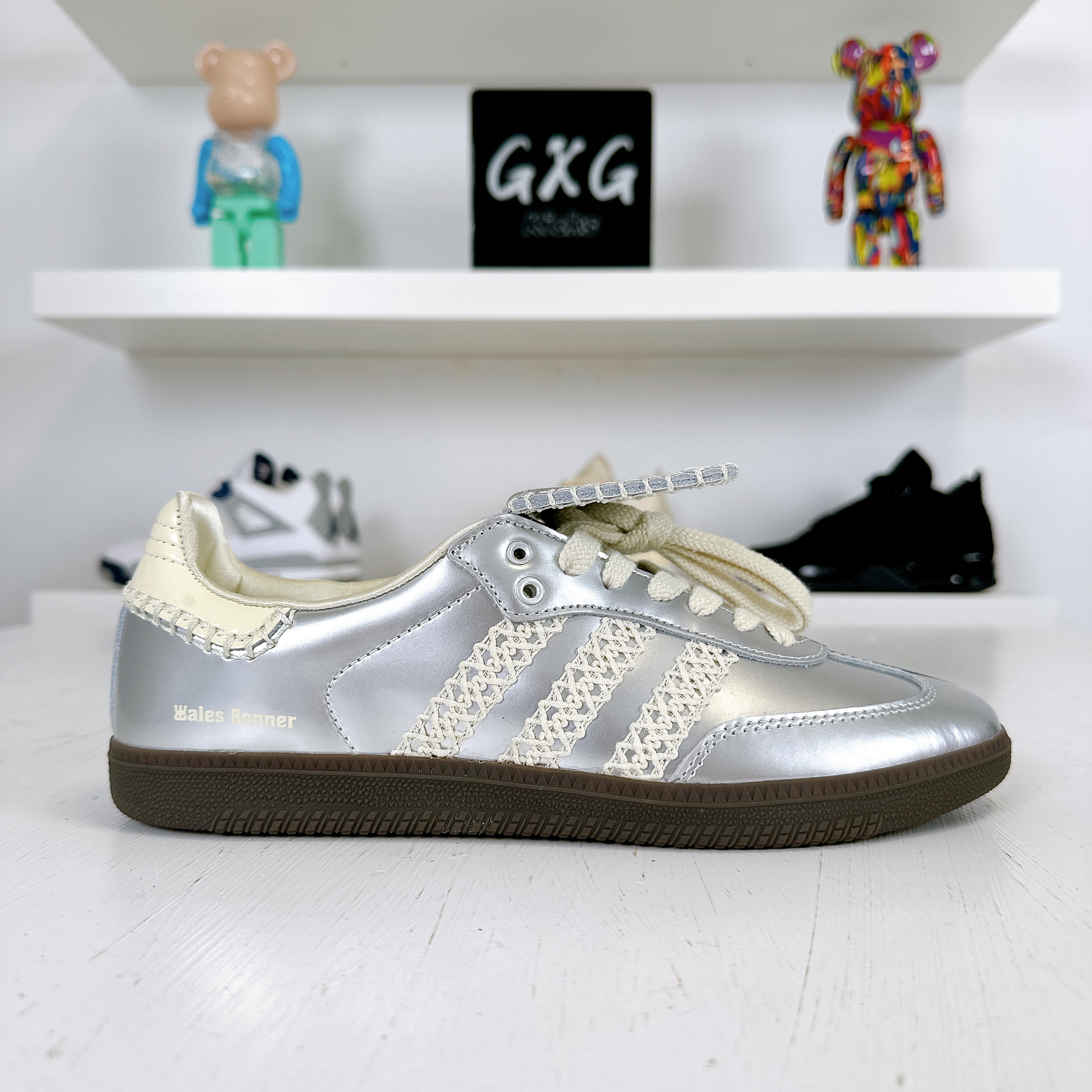 adidas x Wales Bonner Samba 'Silver Metallic Gum' IG8181