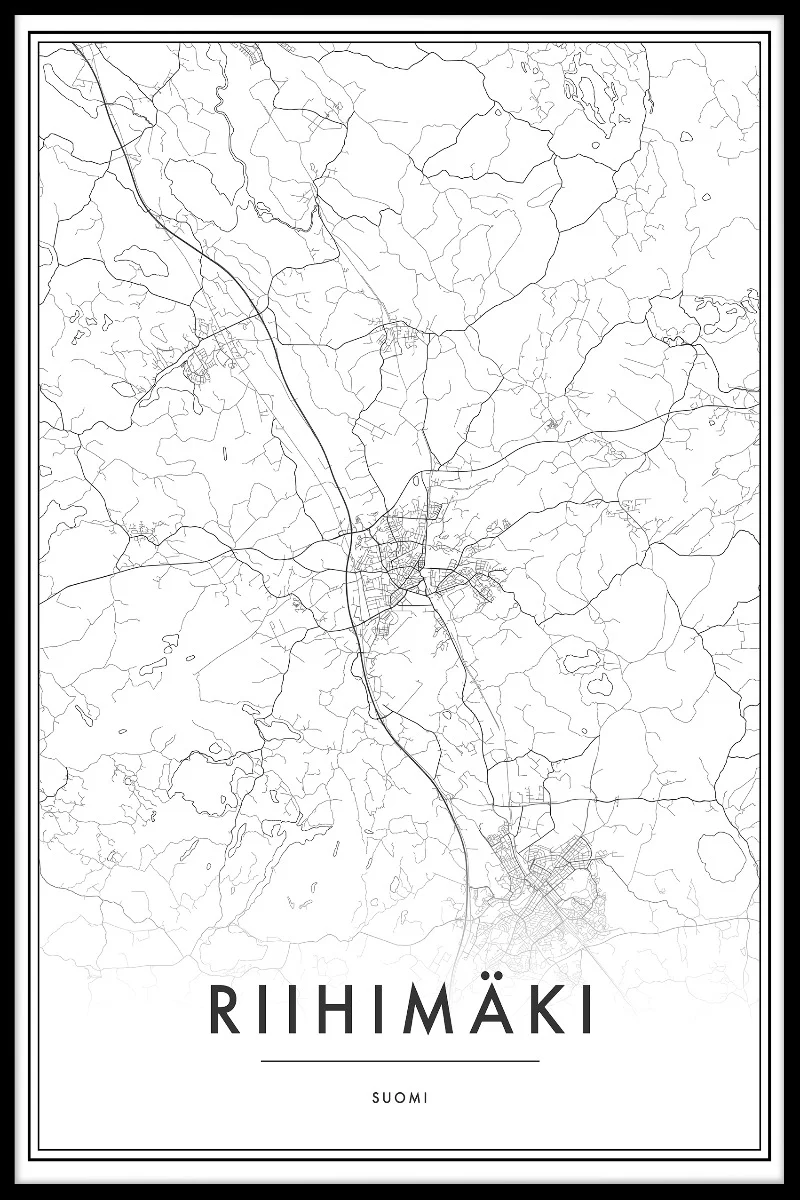 Riihim?ki Map juliste