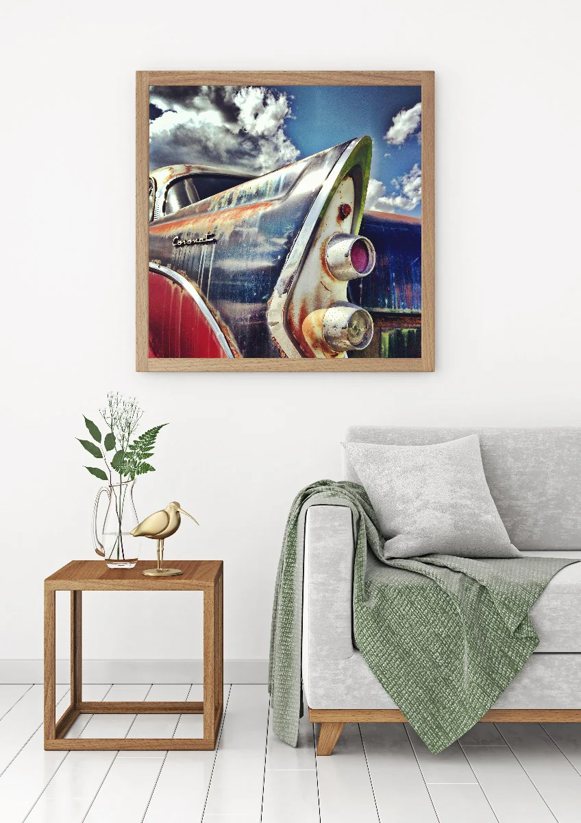 Vintage Car Rust juliste