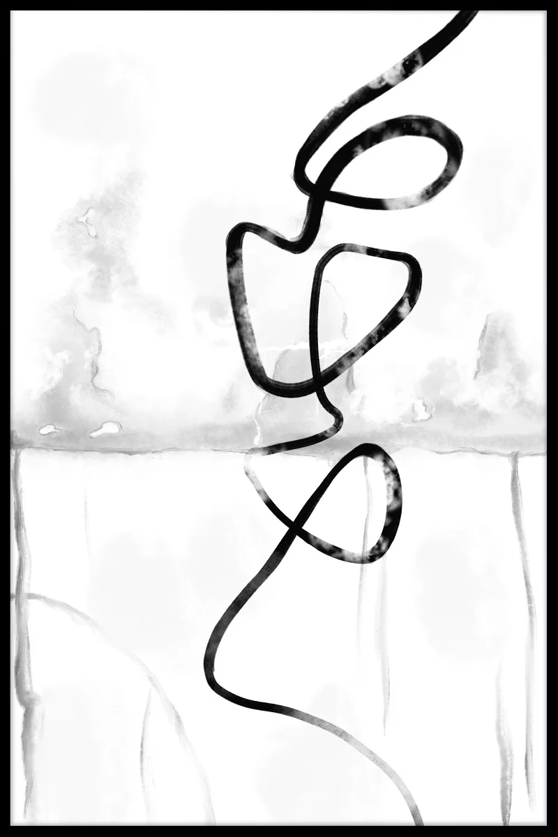 Abstract Line Art juliste