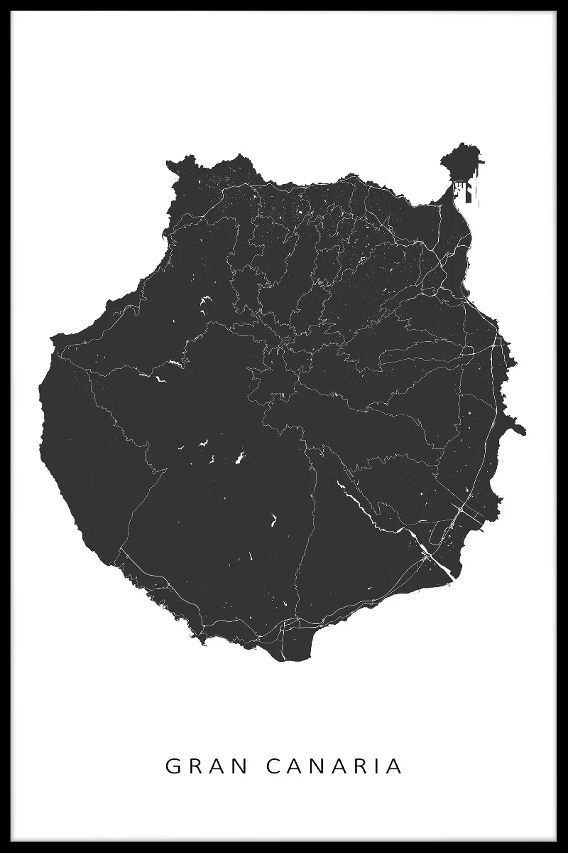 Gran Canaria Map juliste