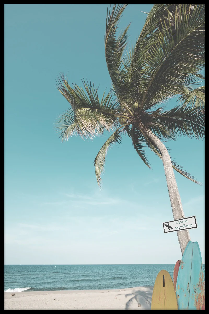 Surf Beach Palm juliste