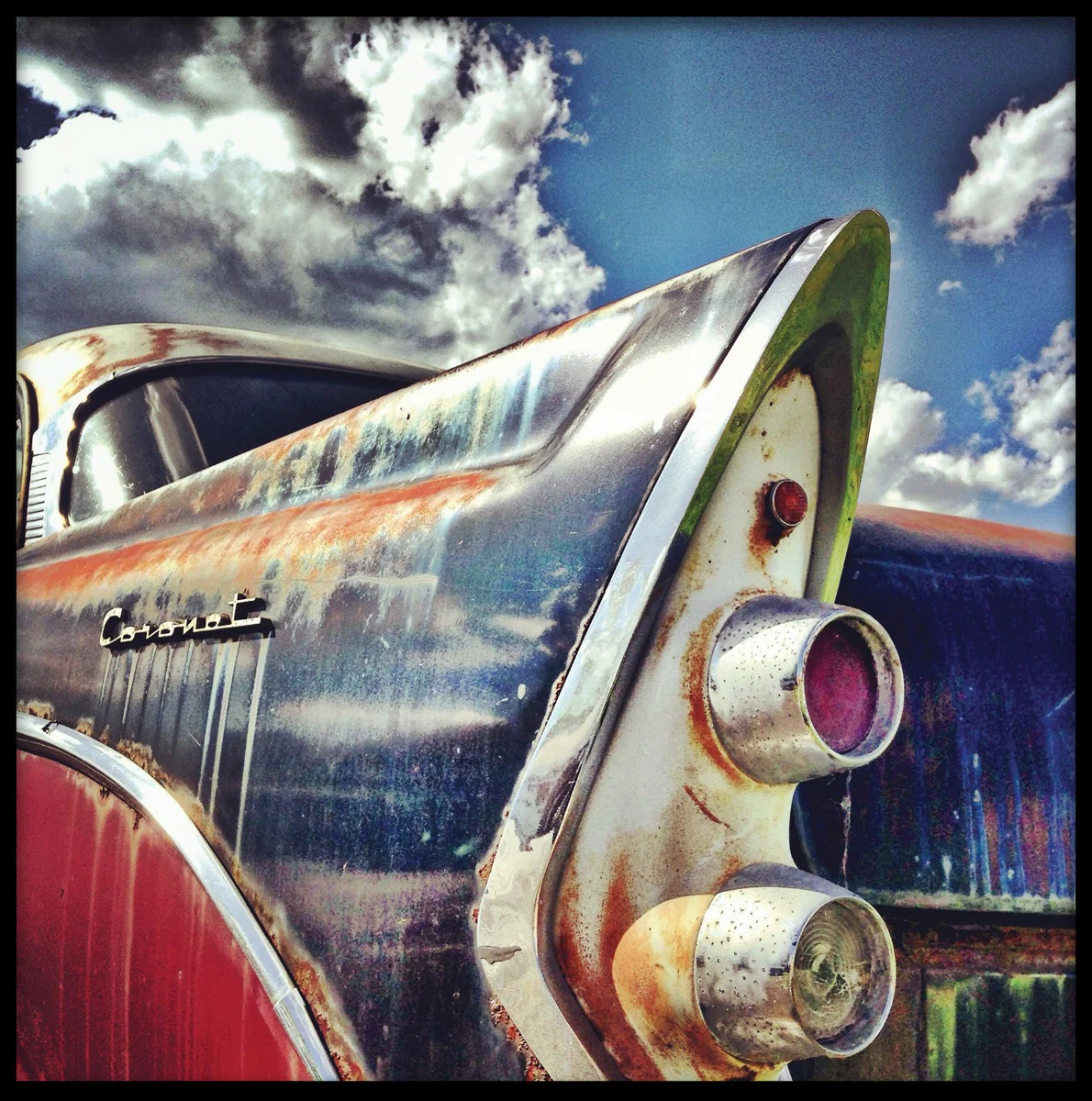 Vintage Car Rust juliste