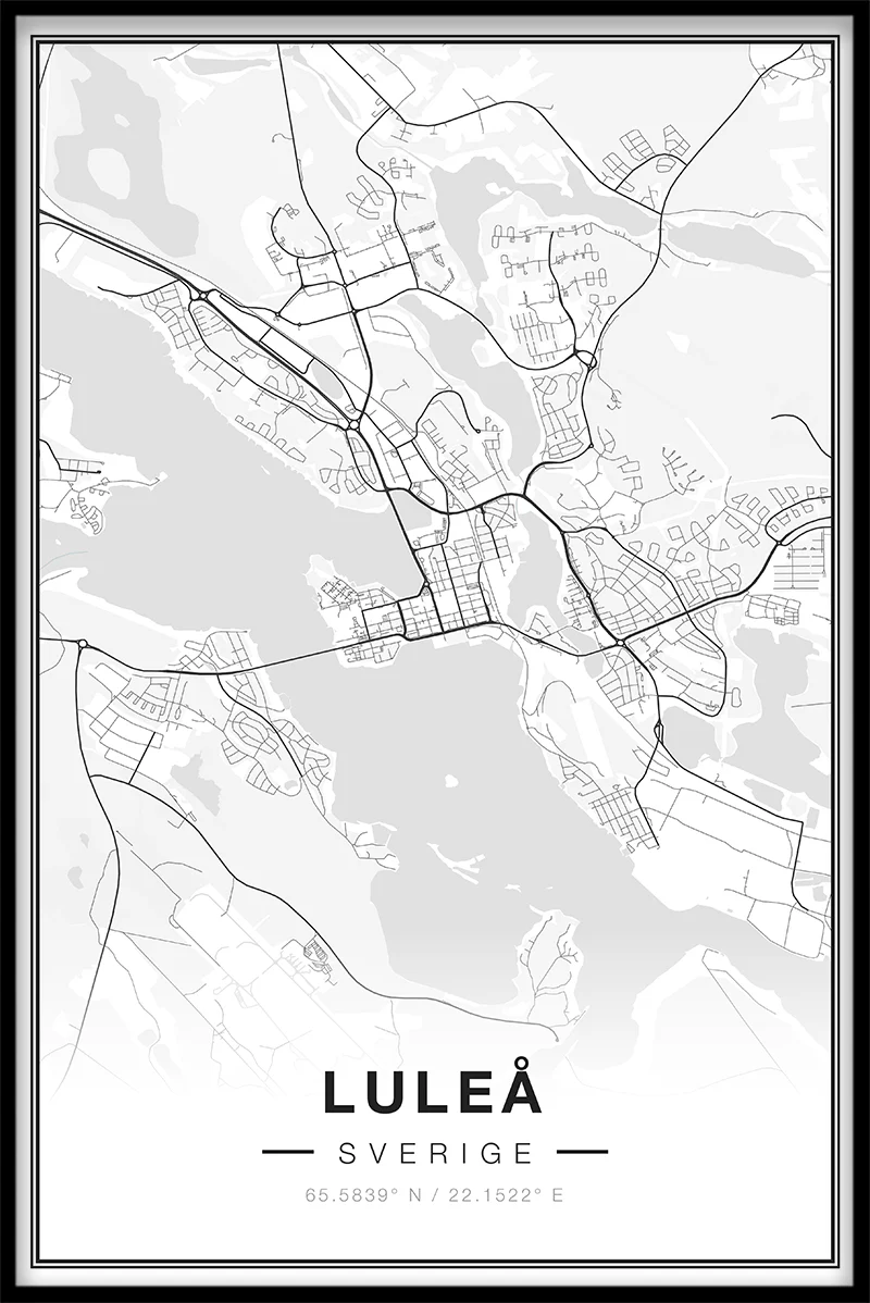 Lule? Map juliste