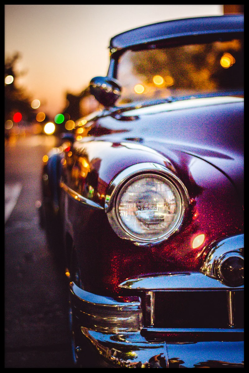 Classic Car Vintage Traffic juliste
