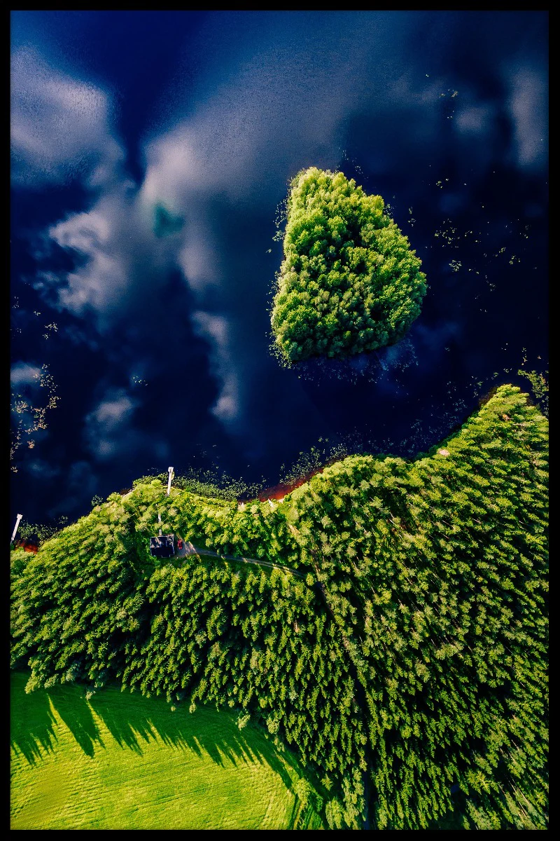 Summer Lake Finland juliste