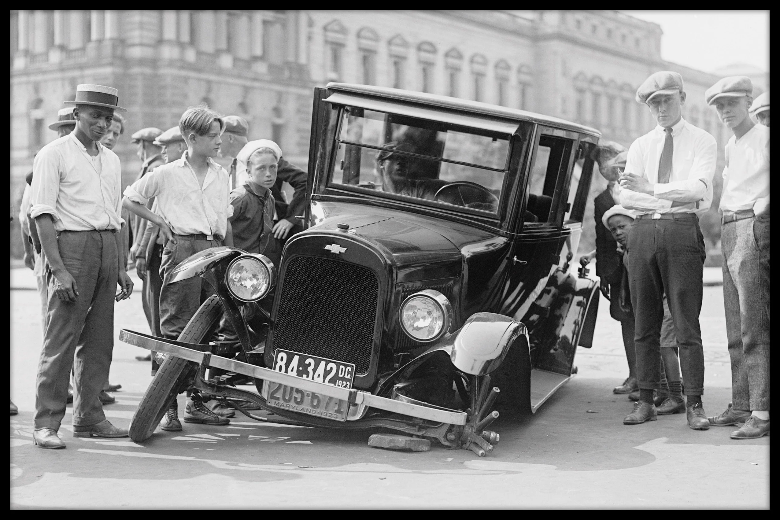 Automotive Broken Car Vintage juliste