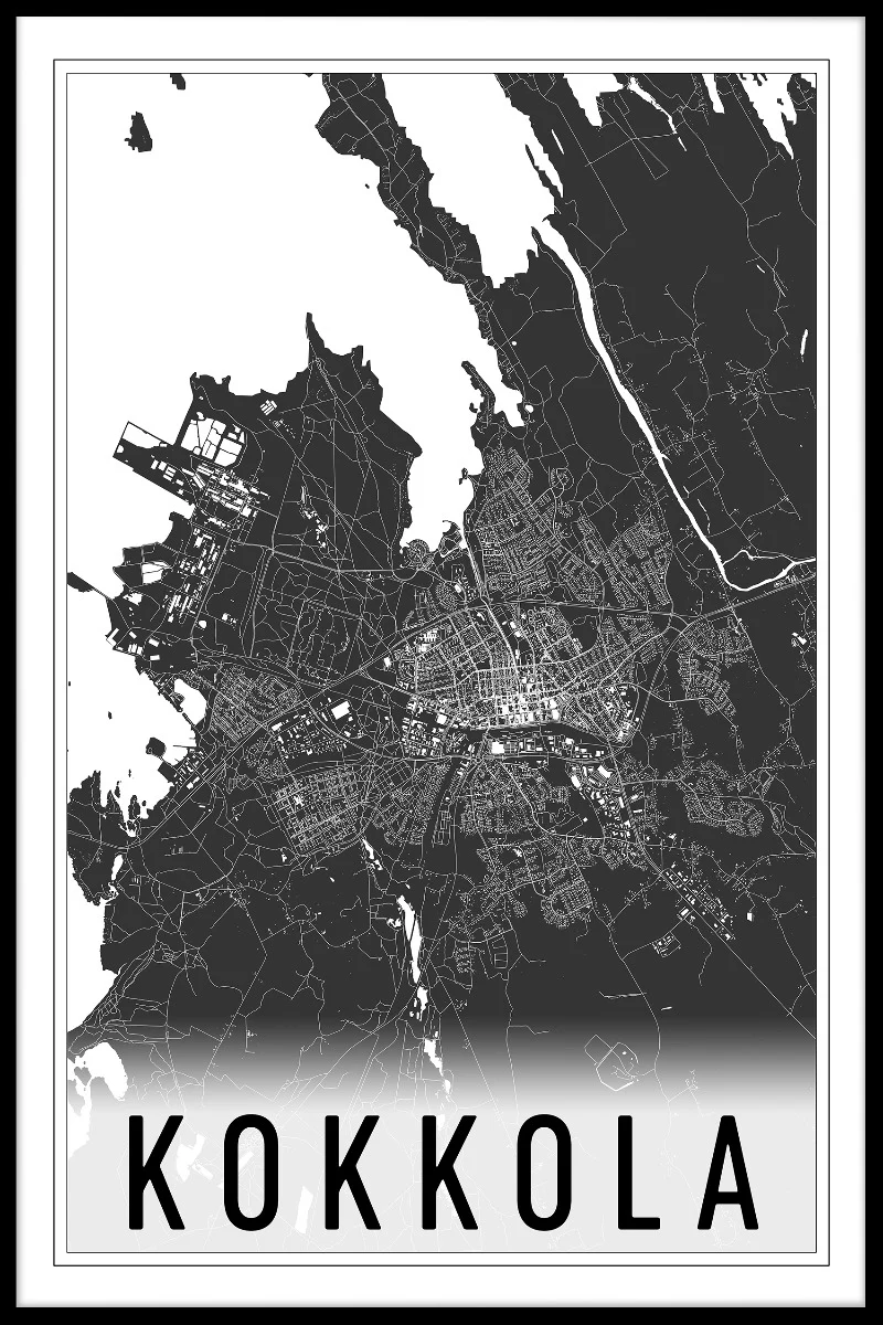 Kokkola Map juliste
