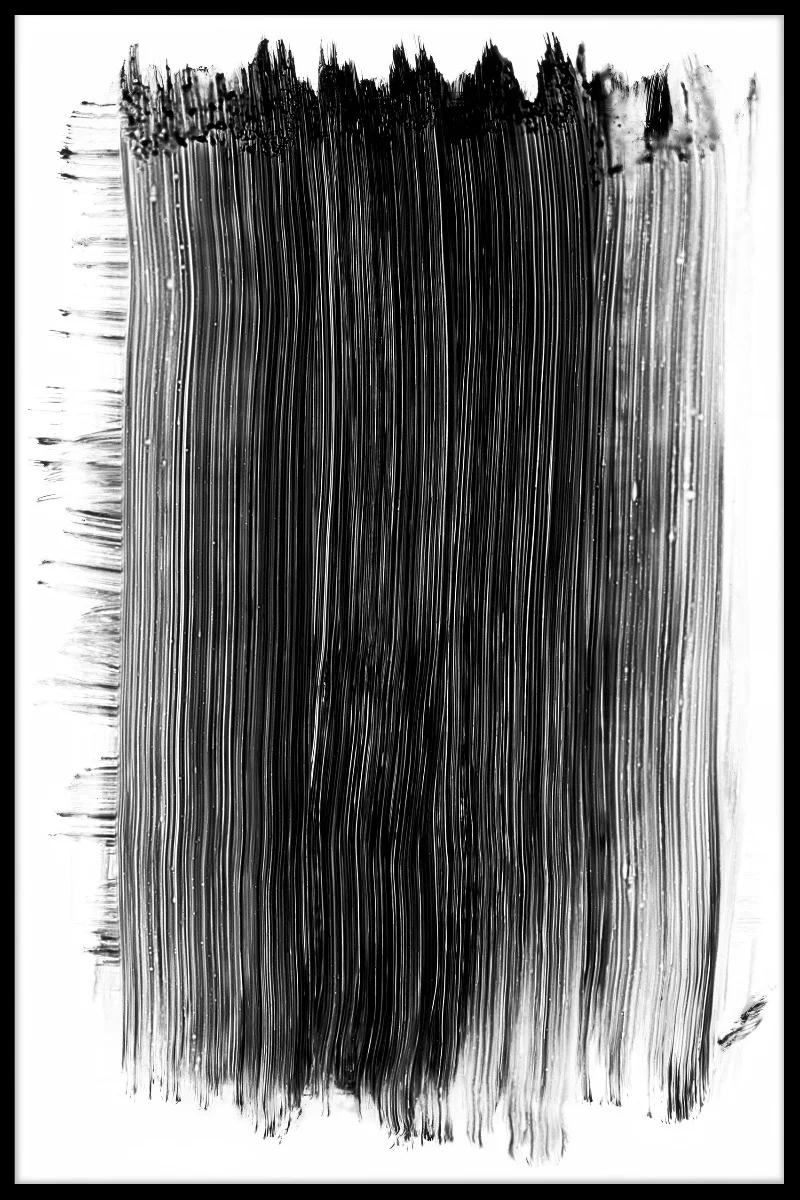 Into The Black Abstract juliste