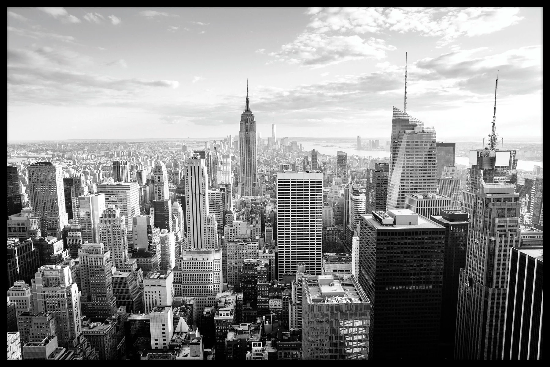 New York Skyline Vertical juliste