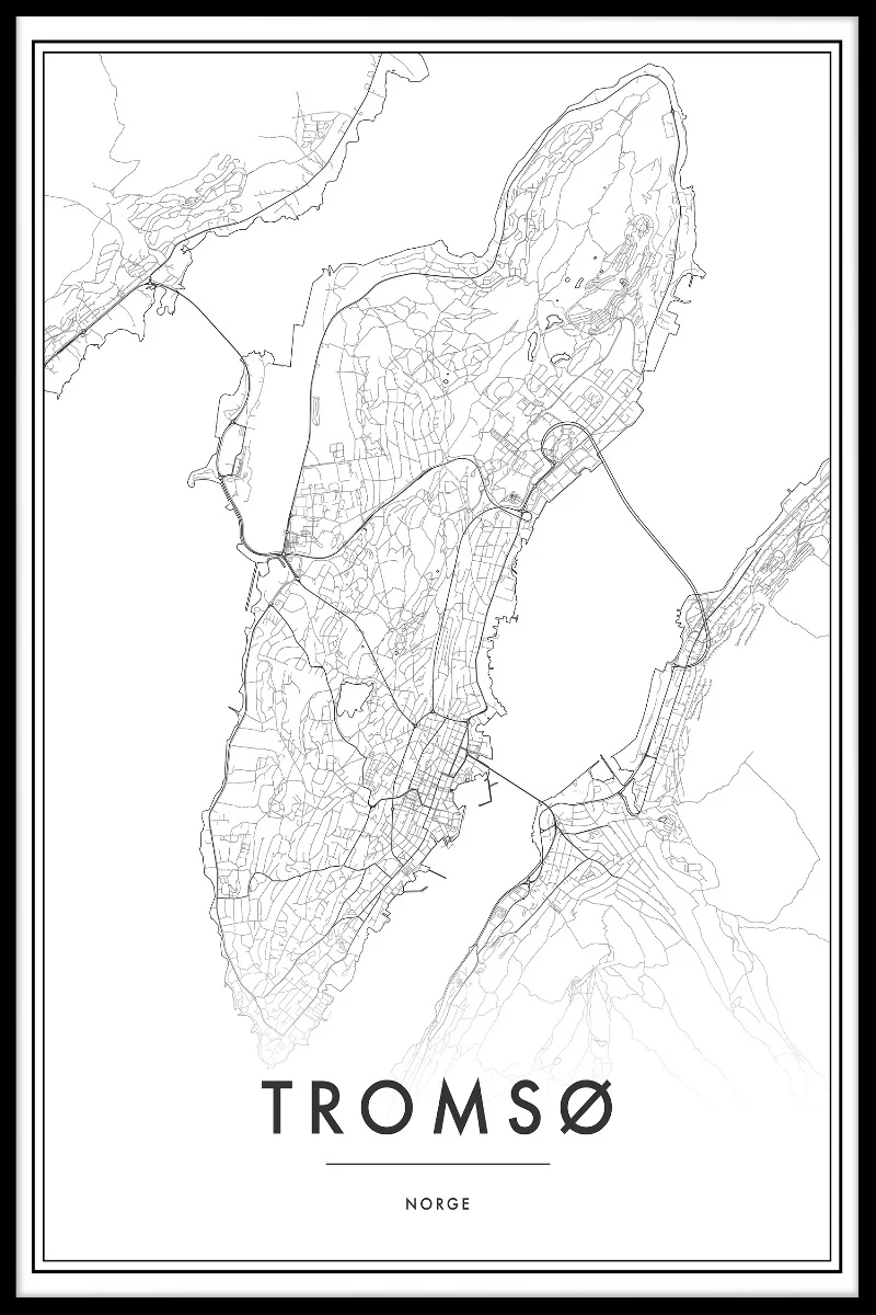 Troms? Map juliste