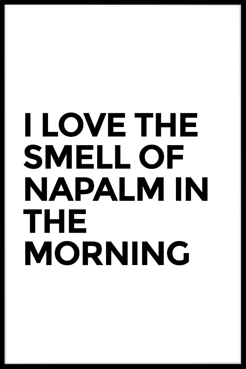 Smell Of Napalm juliste