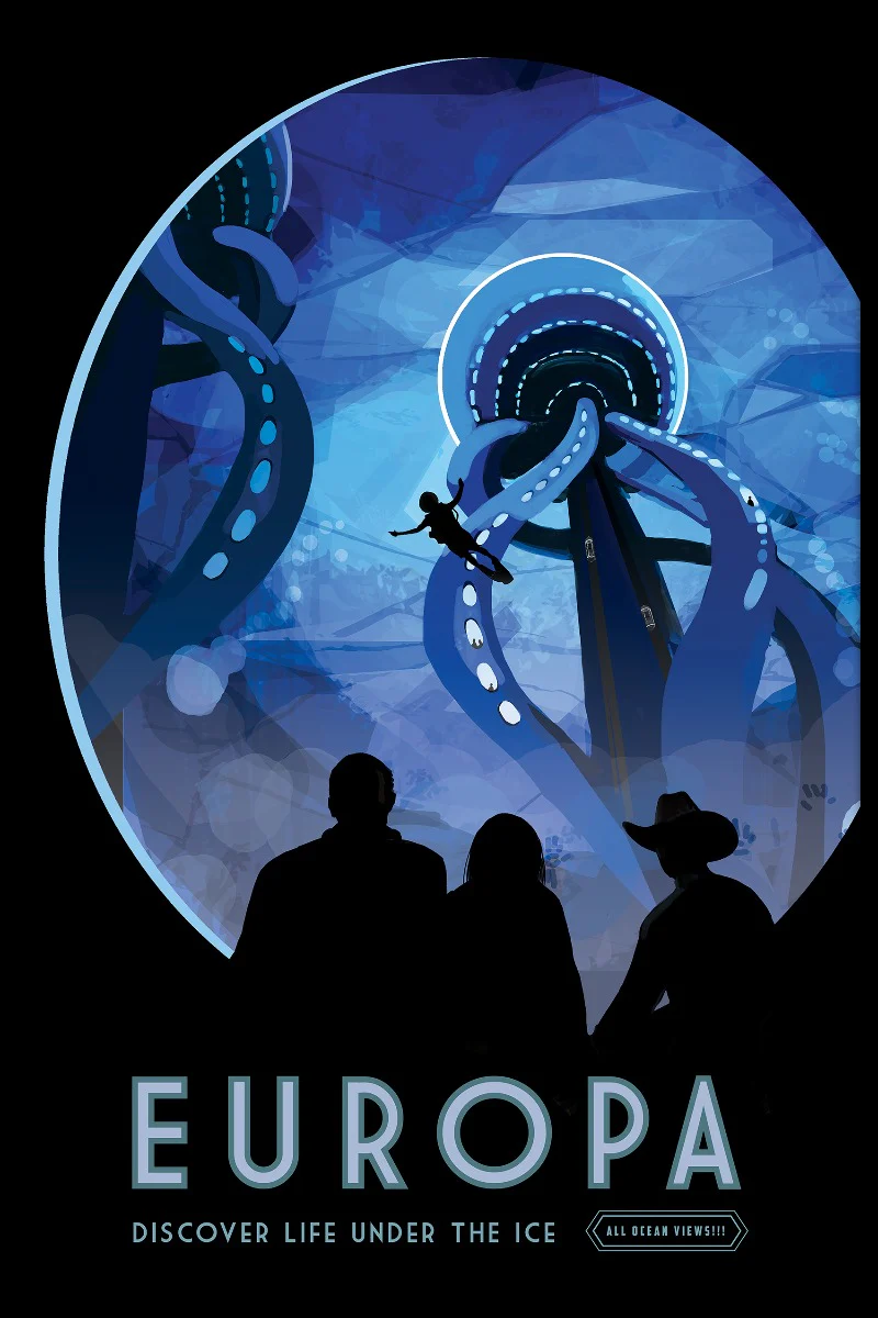 NASA Europa juliste