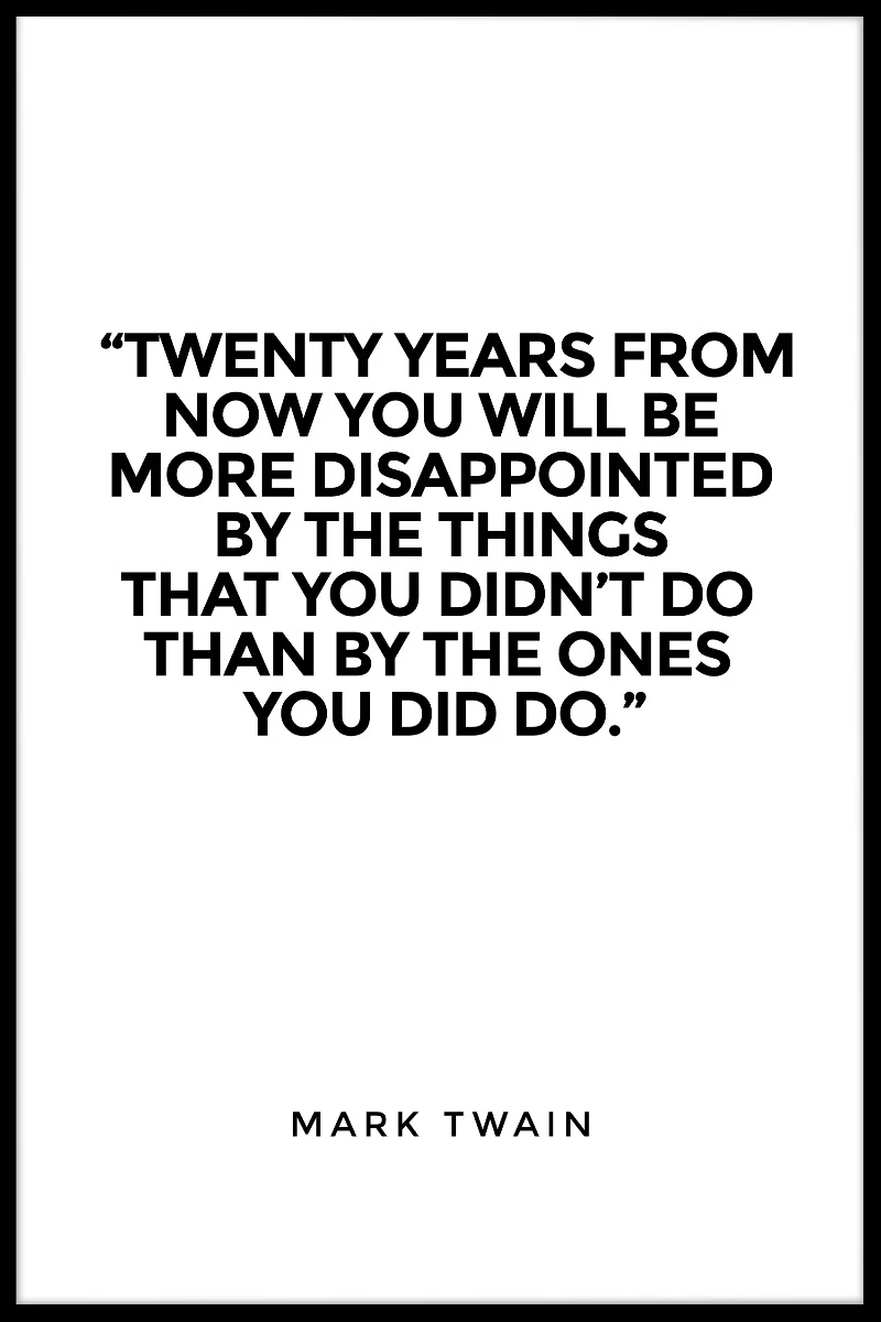 Twenty Years From Now juliste