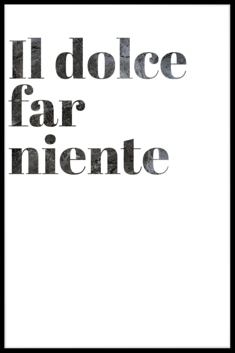 Il Dolce Far Niente juliste