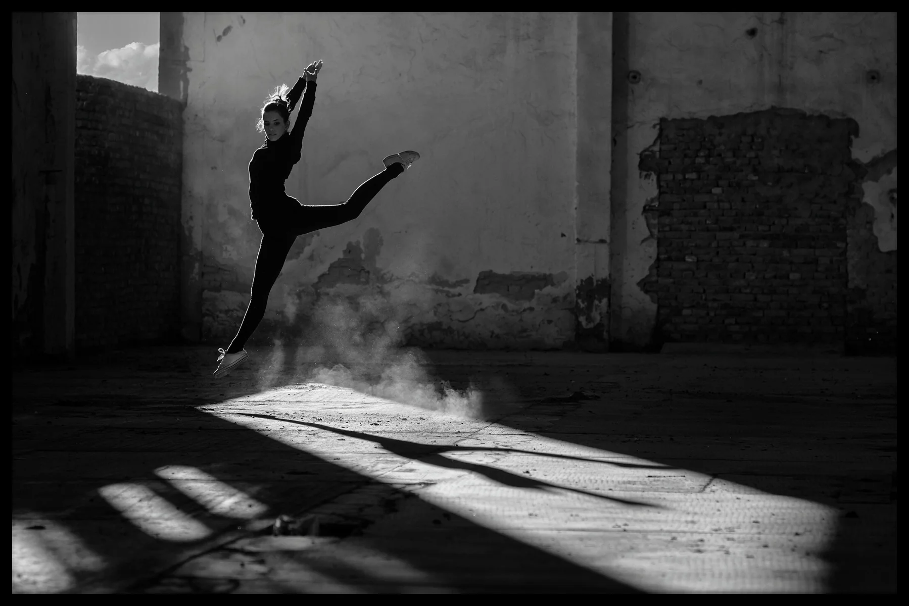 Ballerina Black & White juliste