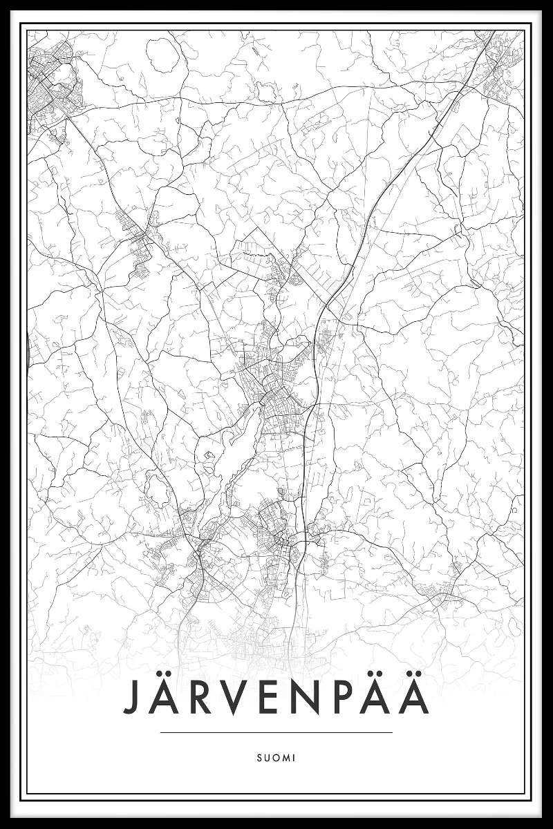 J?rvenp?? Map juliste