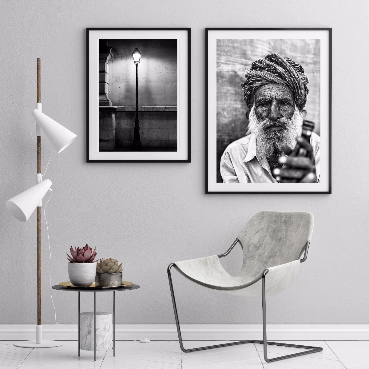 Indian Man Portrait juliste