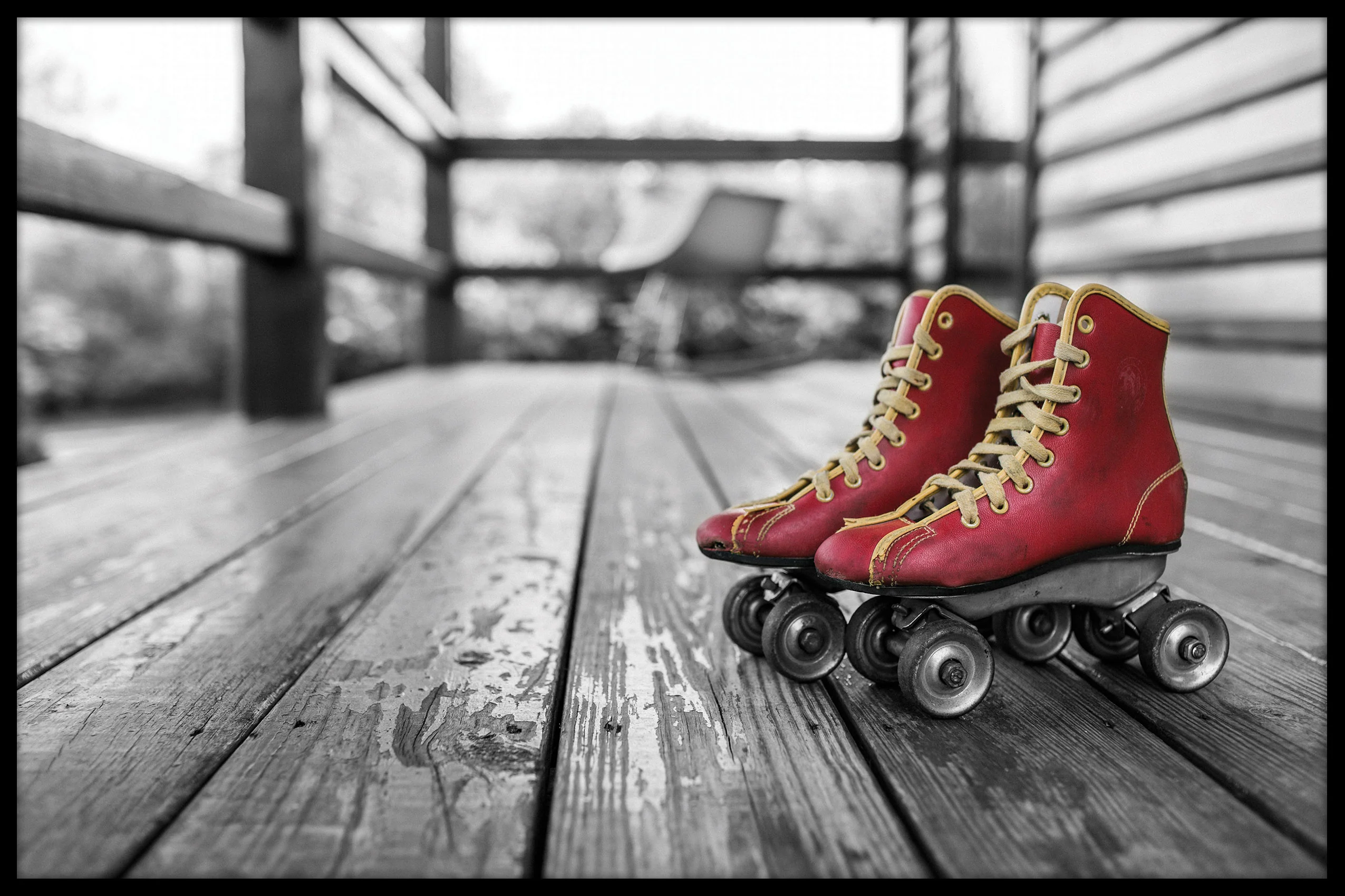 Vintage Rollerblades juliste