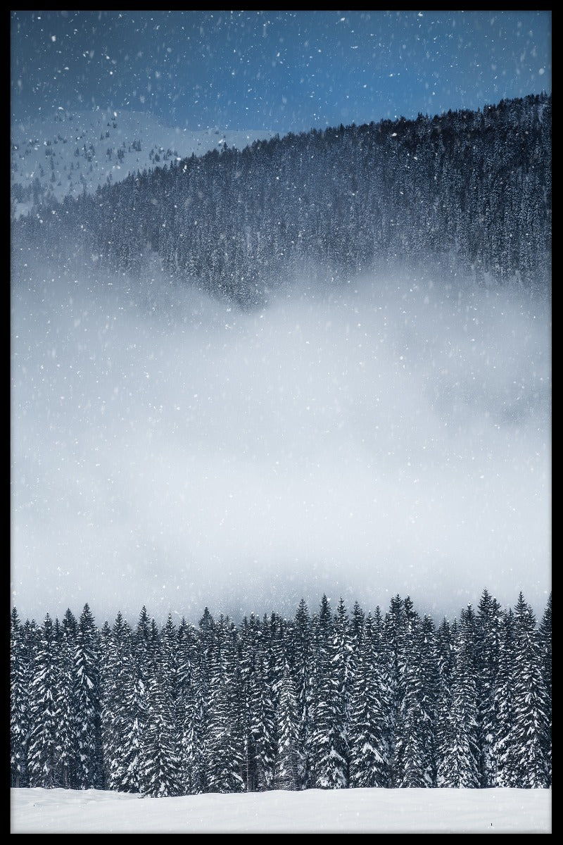 Winter View Forest juliste