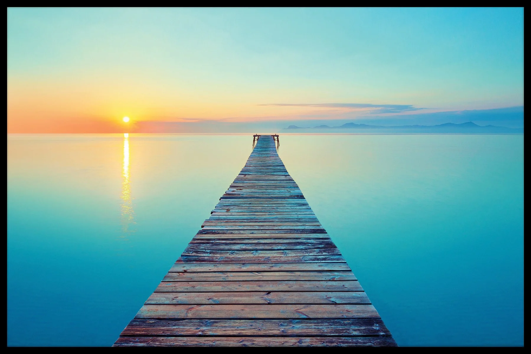 Wooden Pier Vintage juliste