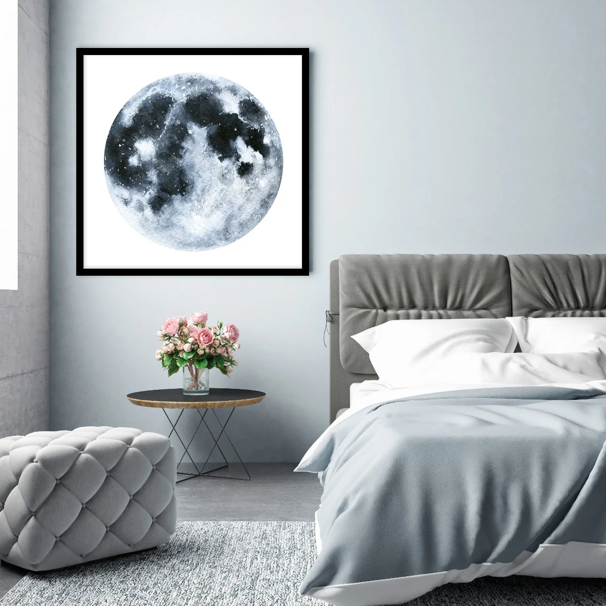 Moon Illustration juliste