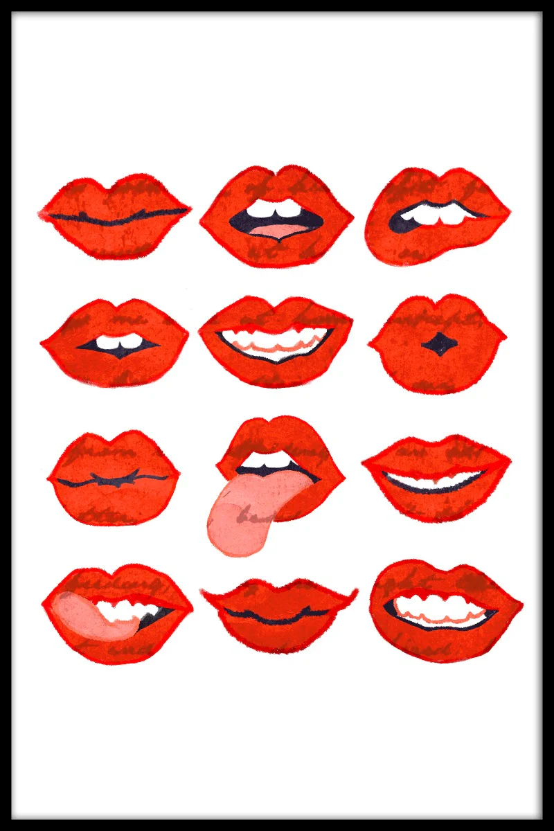 Red Lips juliste