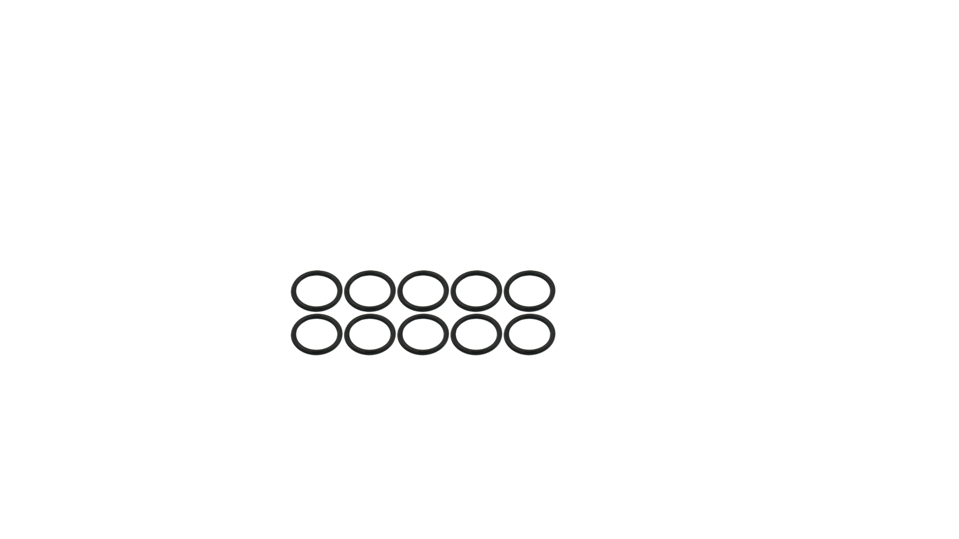 O-Ring Charge Port KickScooter (10pc) - ES1/ES2/ES3/ES3 Plus/ES4/E22/E25/E45