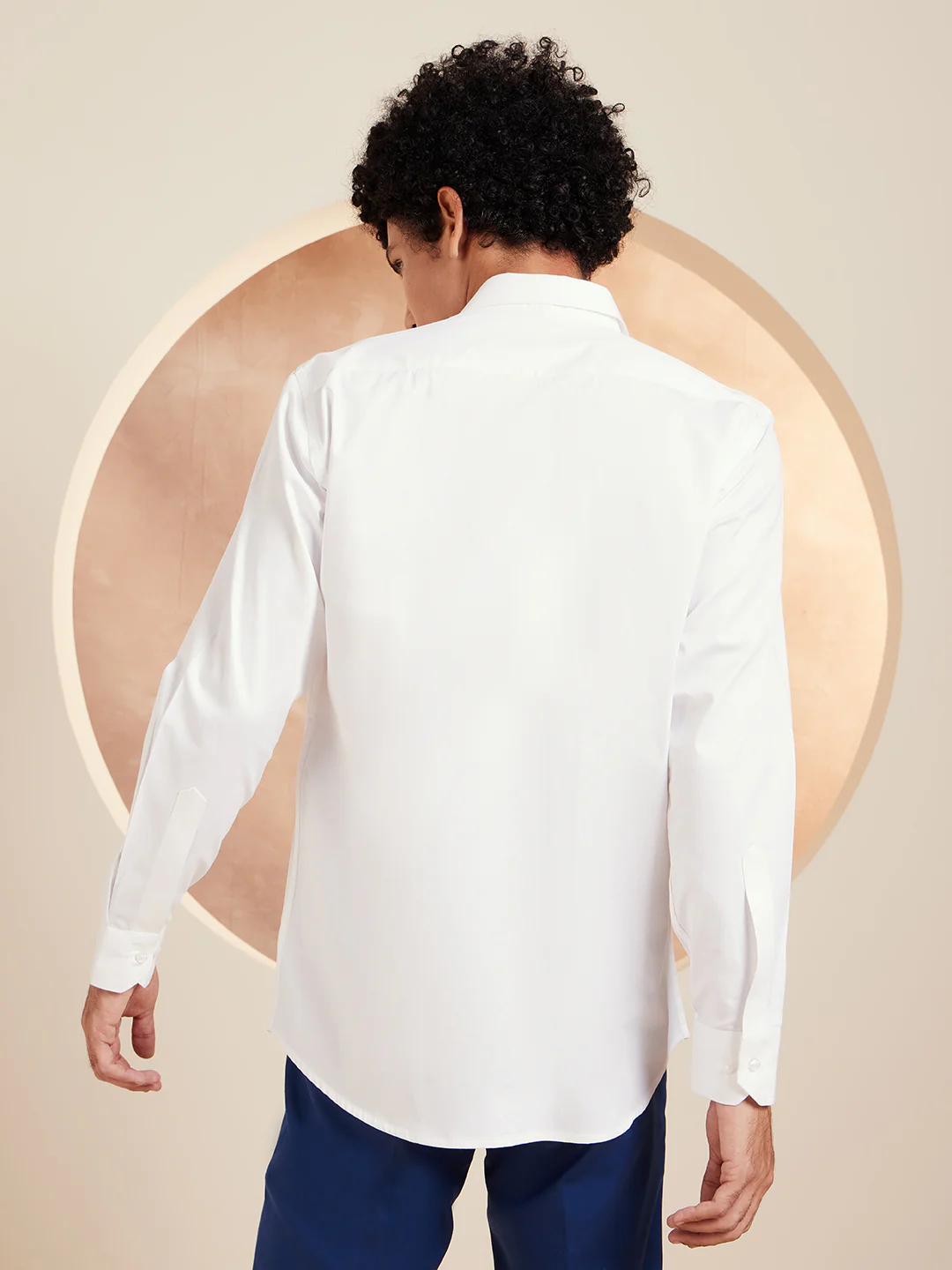 White Pure: Cotton Formal Shirt