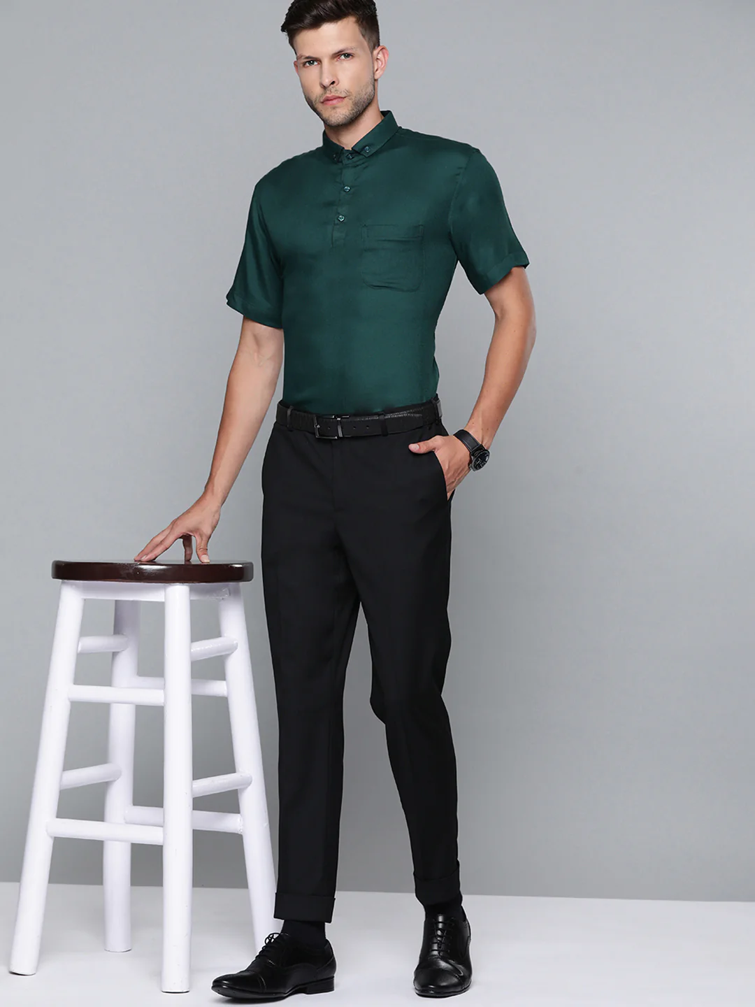 Green: Smart Slim Fit Polo Shirt