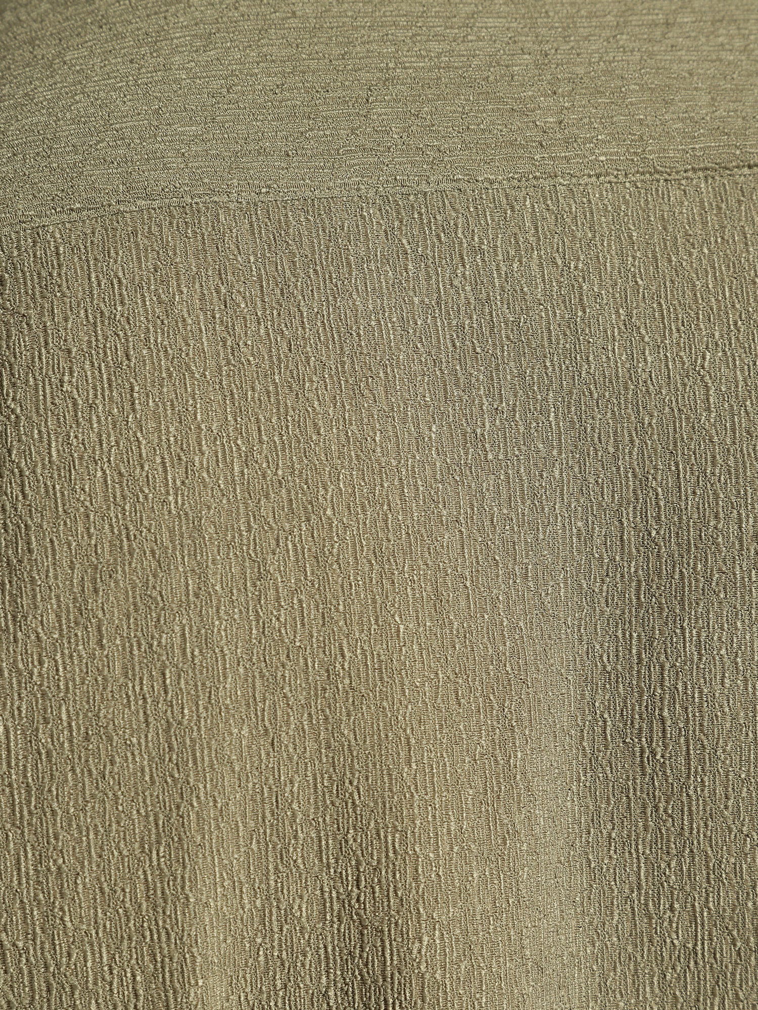 Light Olive: Textured Drop Shoulder Casual Shirt