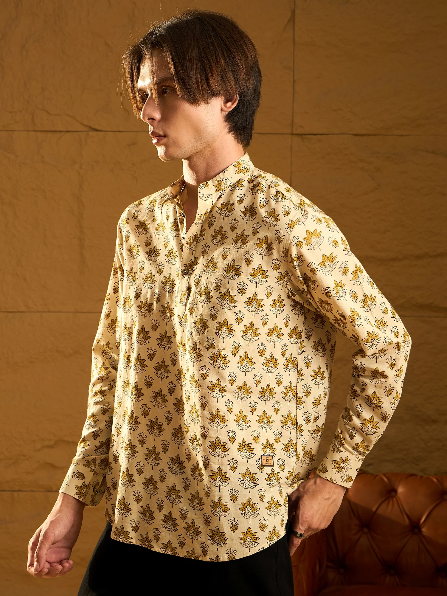 Floral Printed Short Casual Kurta