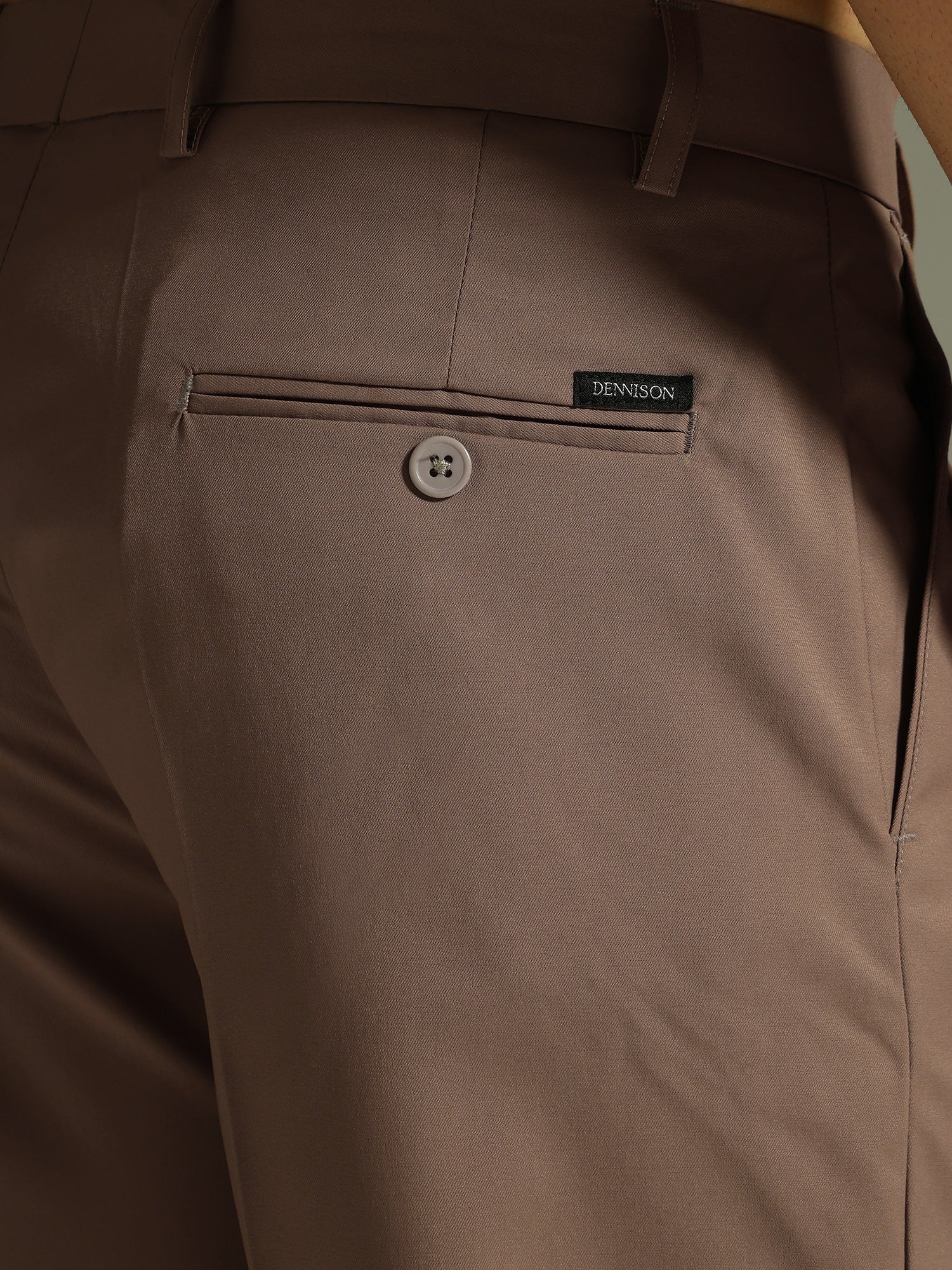 Brown: Korean Baggy Fit Trouser