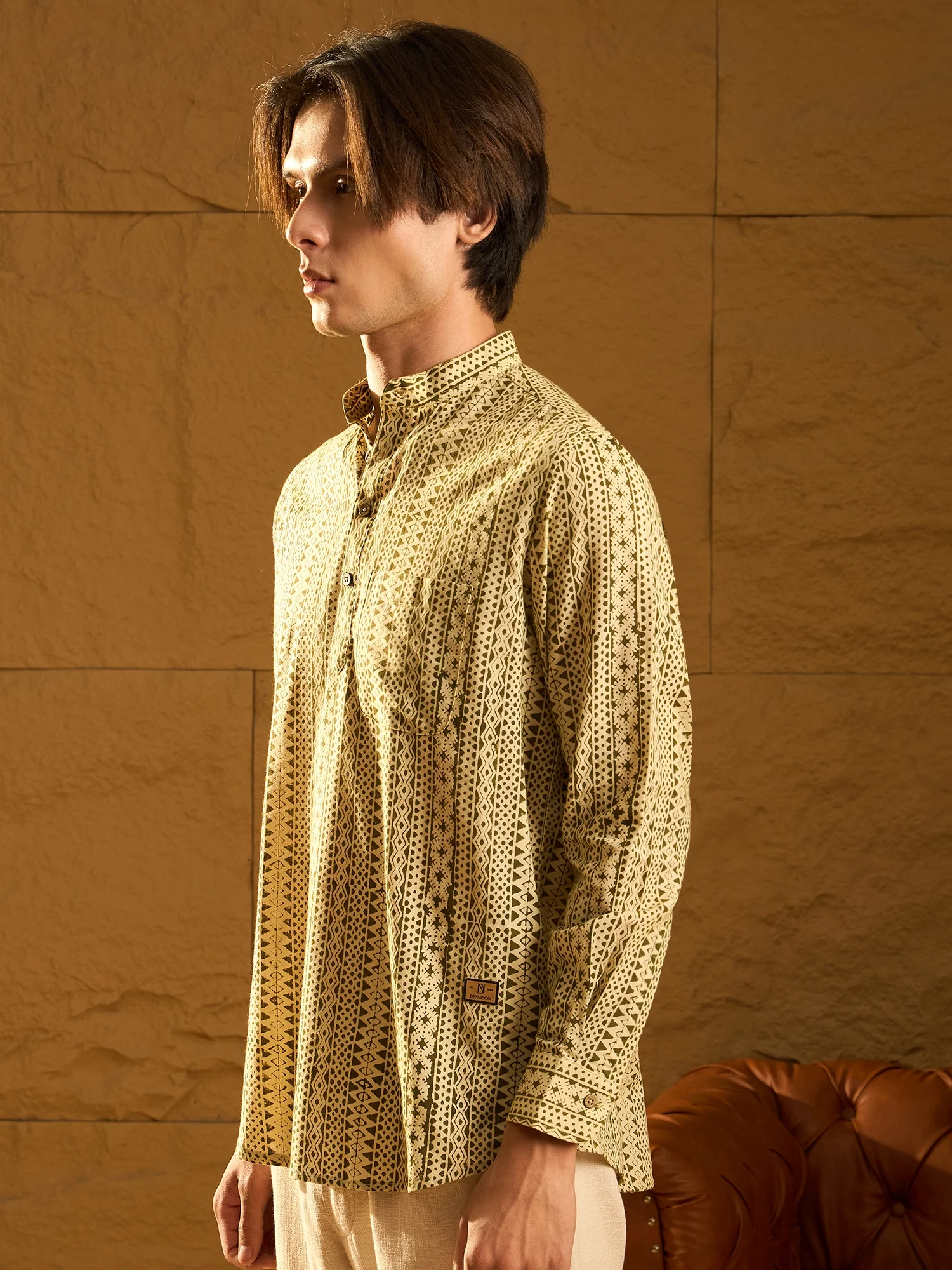 Traditional Printed Short Casual Kurta