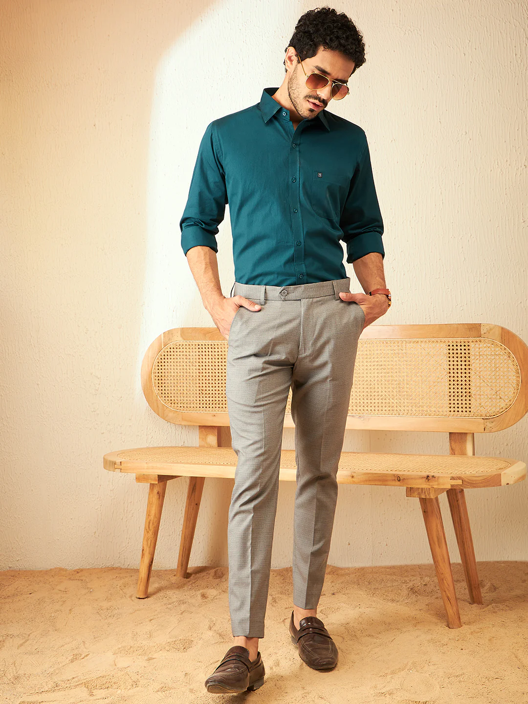 Teal: solid opaque Formal