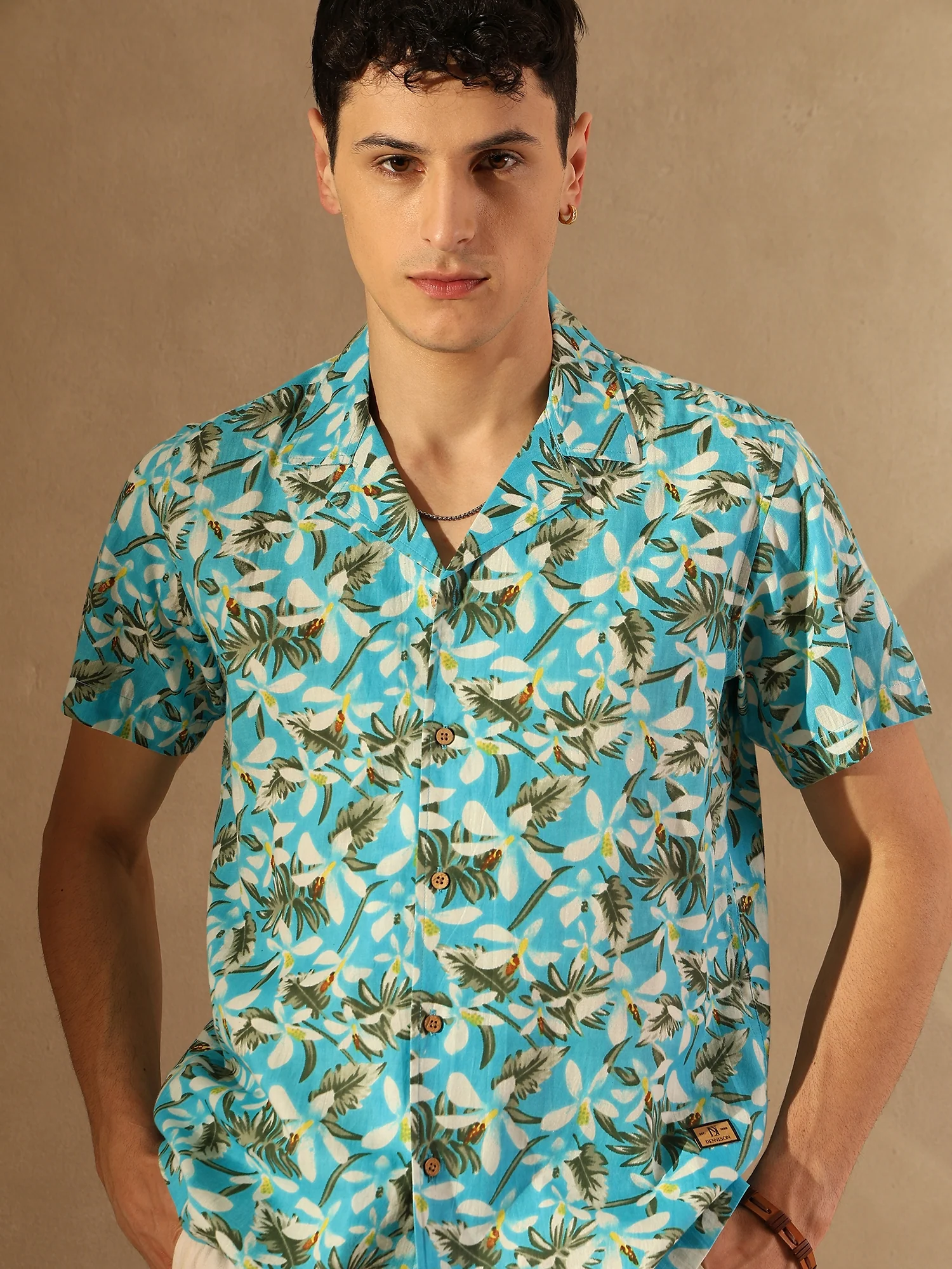 Block Printed Cotton Shirt