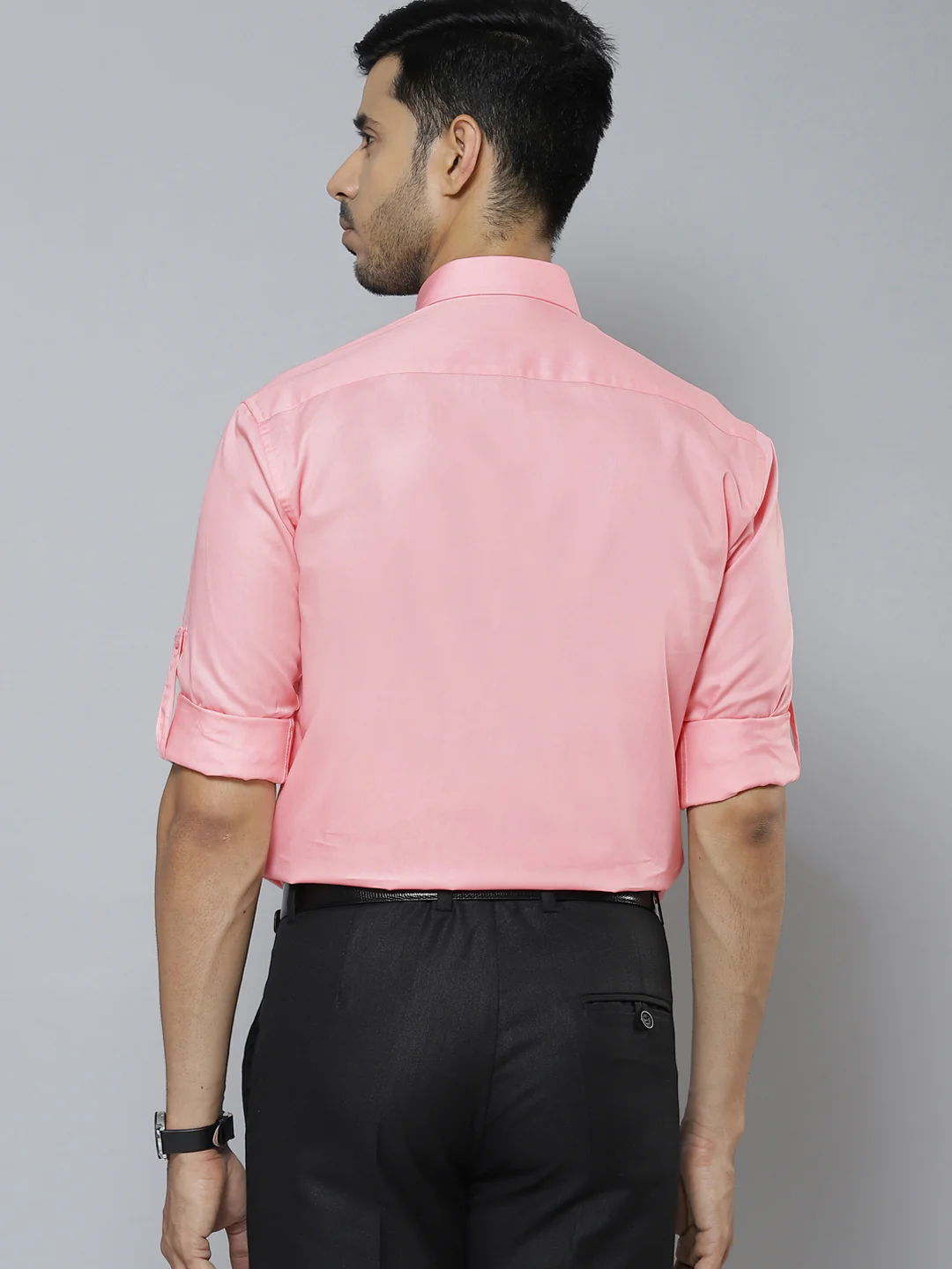 Peach: Smart Slim Fit Water Repellent Shirt