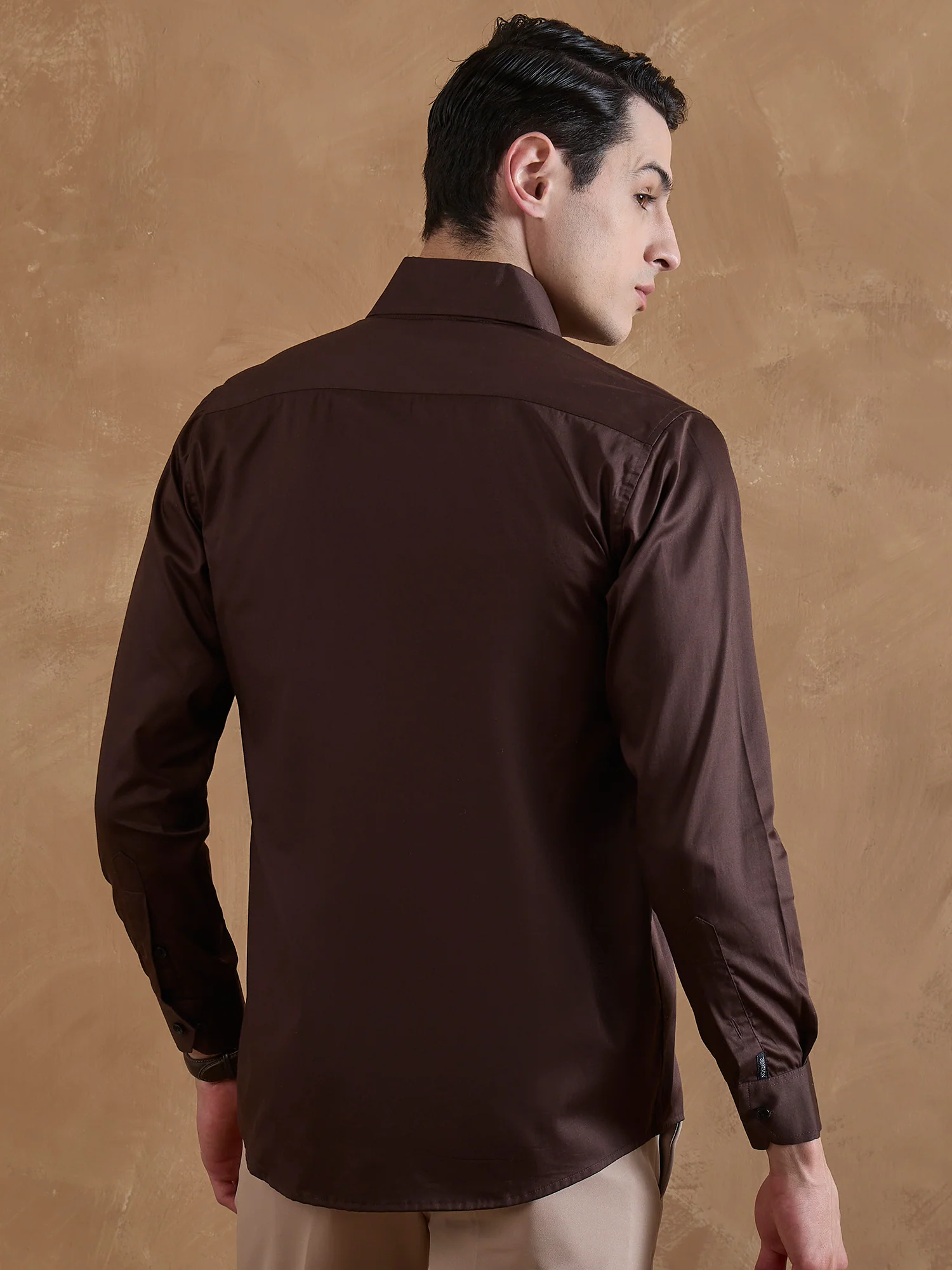 Brown: Cooper Collar Shirt