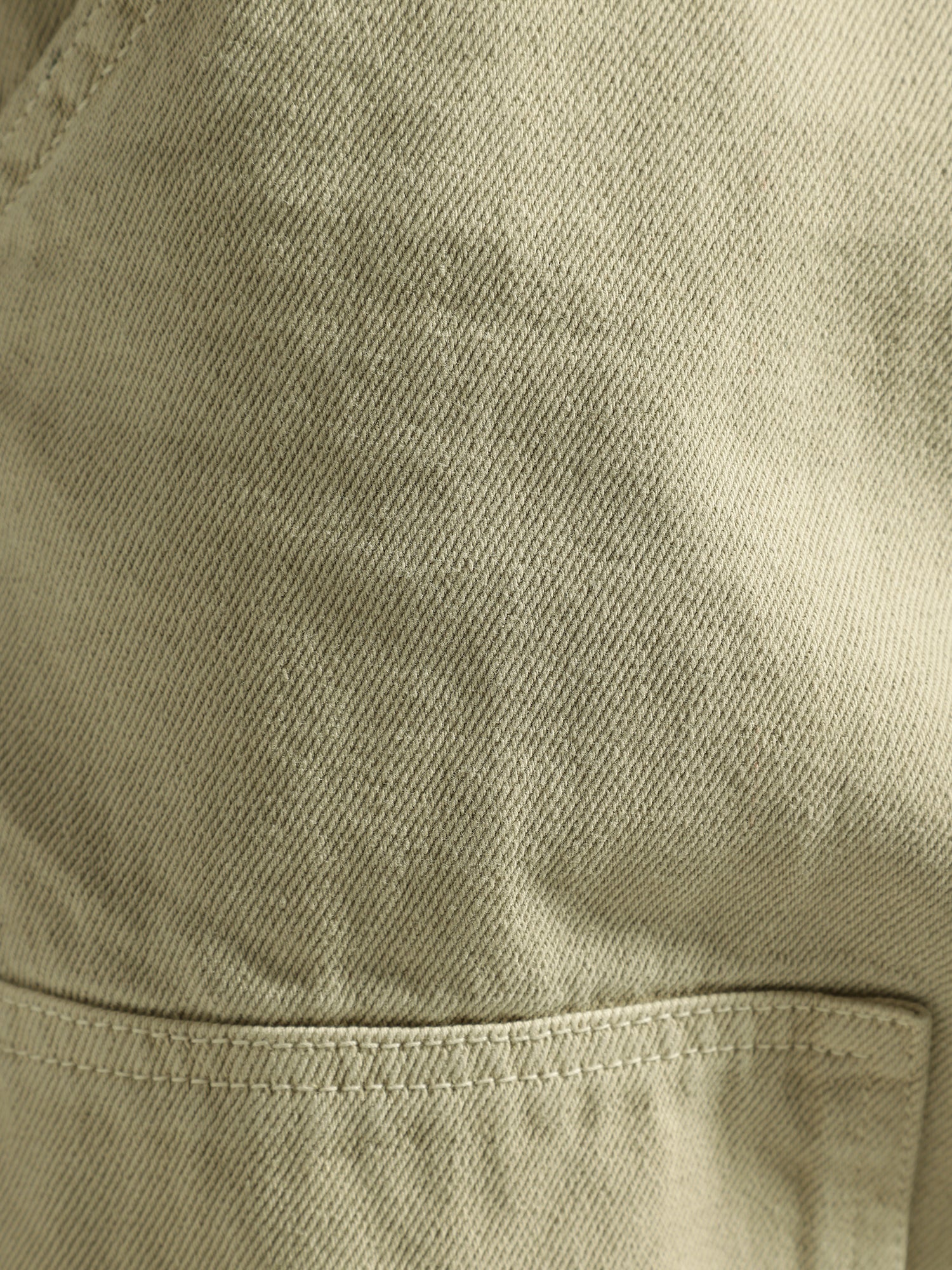 Beige: Baggy Fit Carpenter Jeans