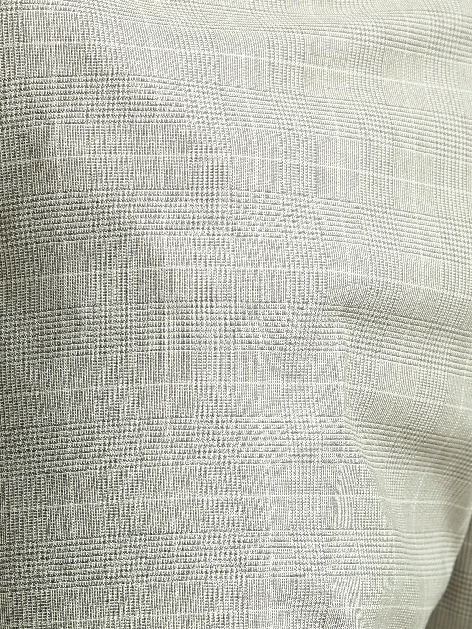 Deep Beige: Checkered Tapered Fit Casual Trouser