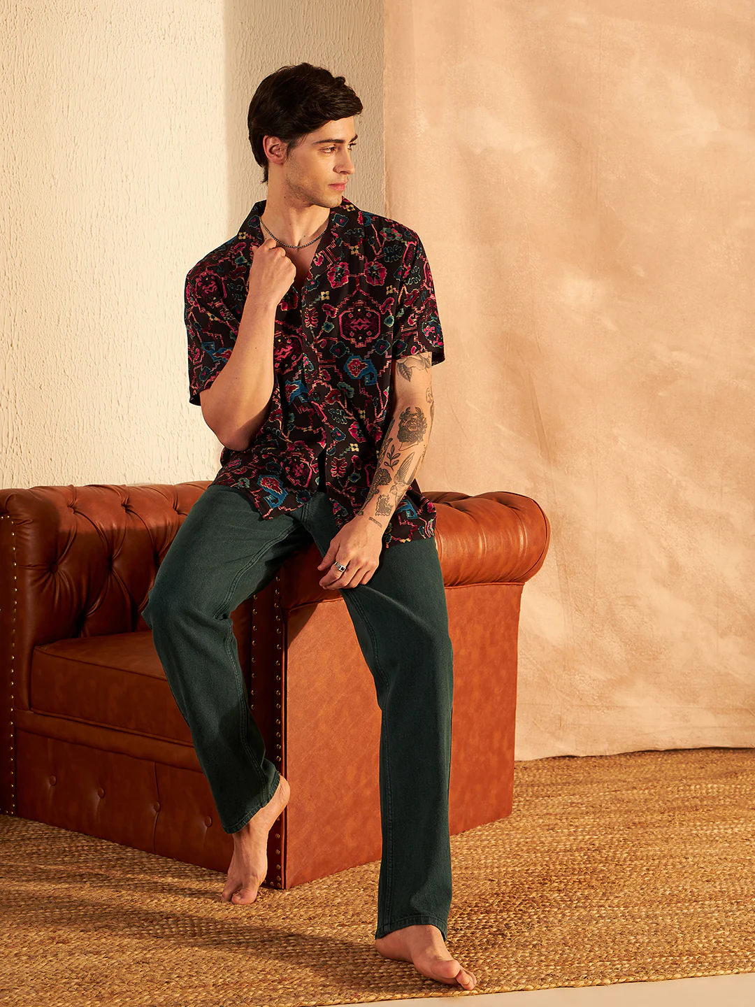 Green: Korean Baggy Jeans