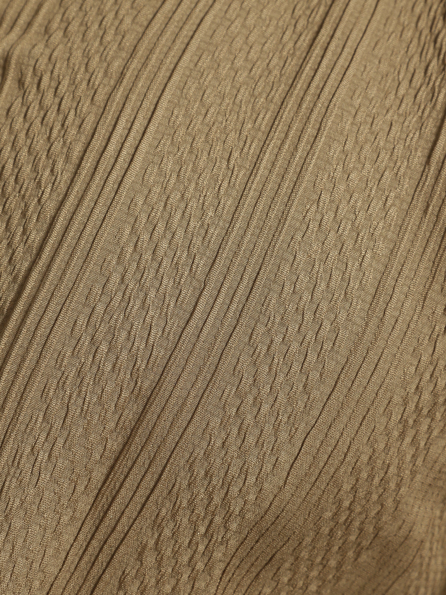Light Brown: Self Design Oversized Casual Shirt
